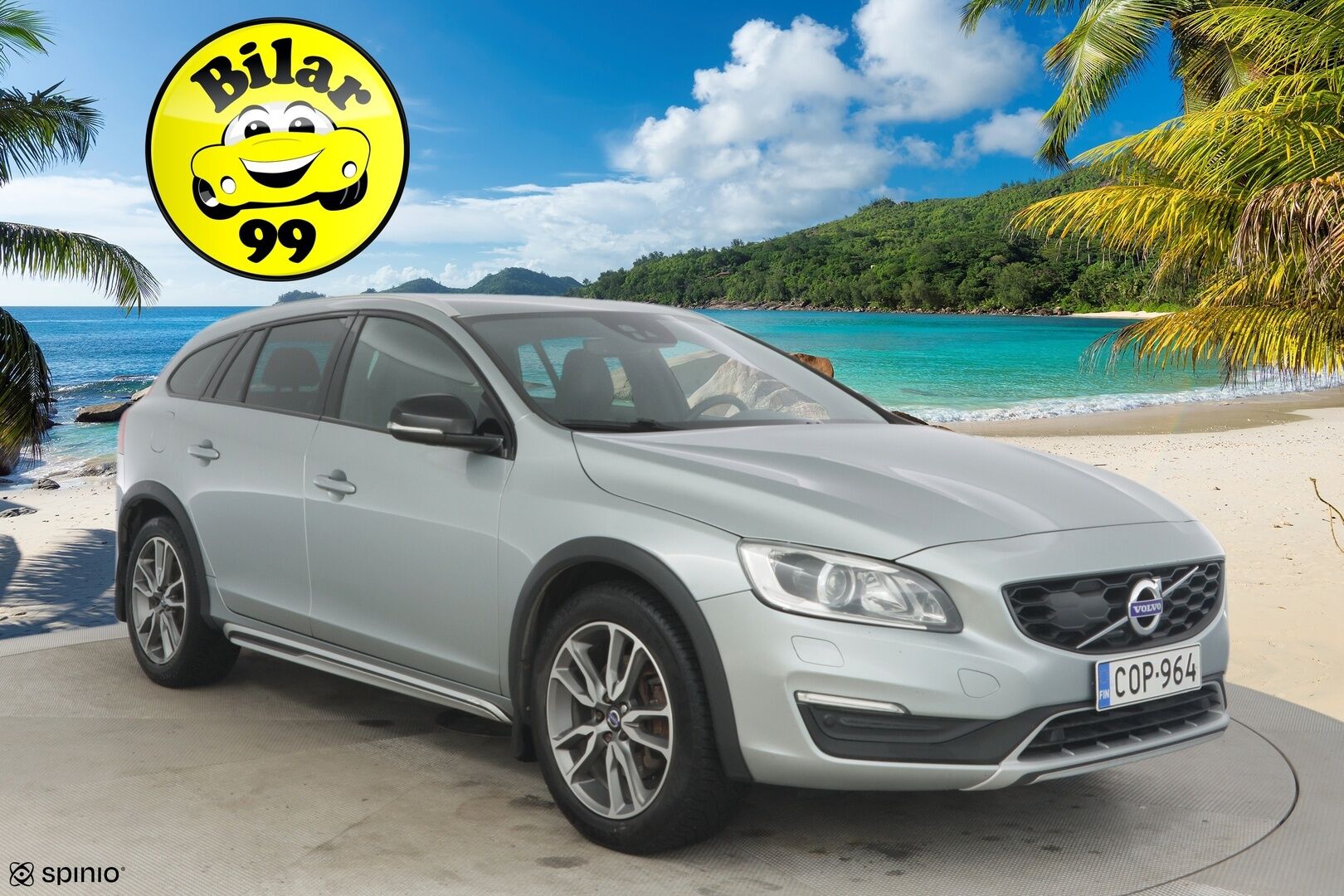 Volvo V60 Cross Country 2018 D4 AWD Business Summum aut * Adapt.Vakkari / Webasto / Muistipenkki / Nahkasisusta / Navi / Keyless * - Ei AdBlue järjestelmää! - HULLUT AVAJAISHULINAT KORKOTARJOUS 3,29 %