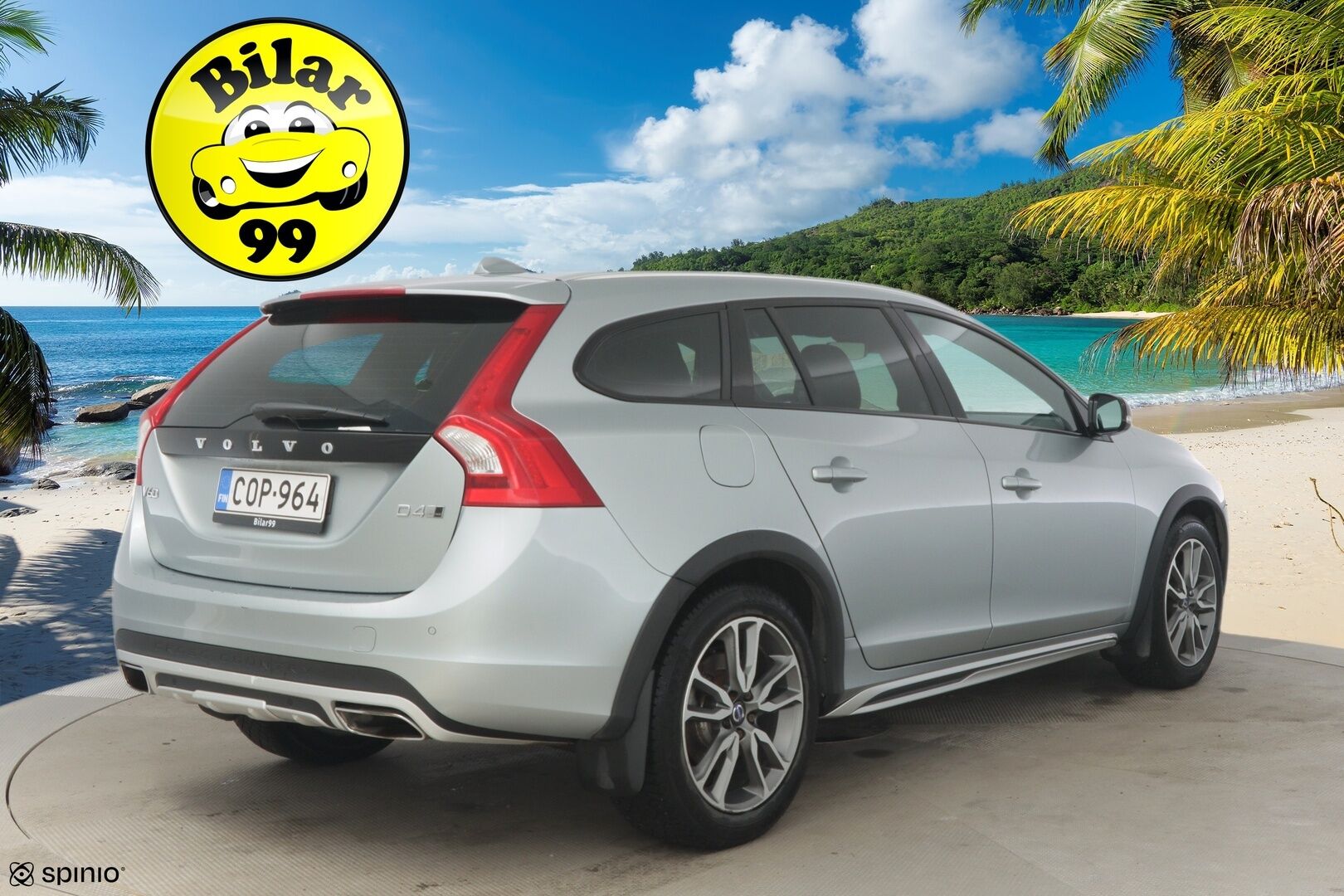 Volvo V60 Cross Country 2018 D4 AWD Business Summum aut * Adapt.Vakkari / Webasto / Muistipenkki / Nahkasisusta / Navi / Keyless * - Ei AdBlue järjestelmää! - HULLUT AVAJAISHULINAT KORKOTARJOUS 3,29 %