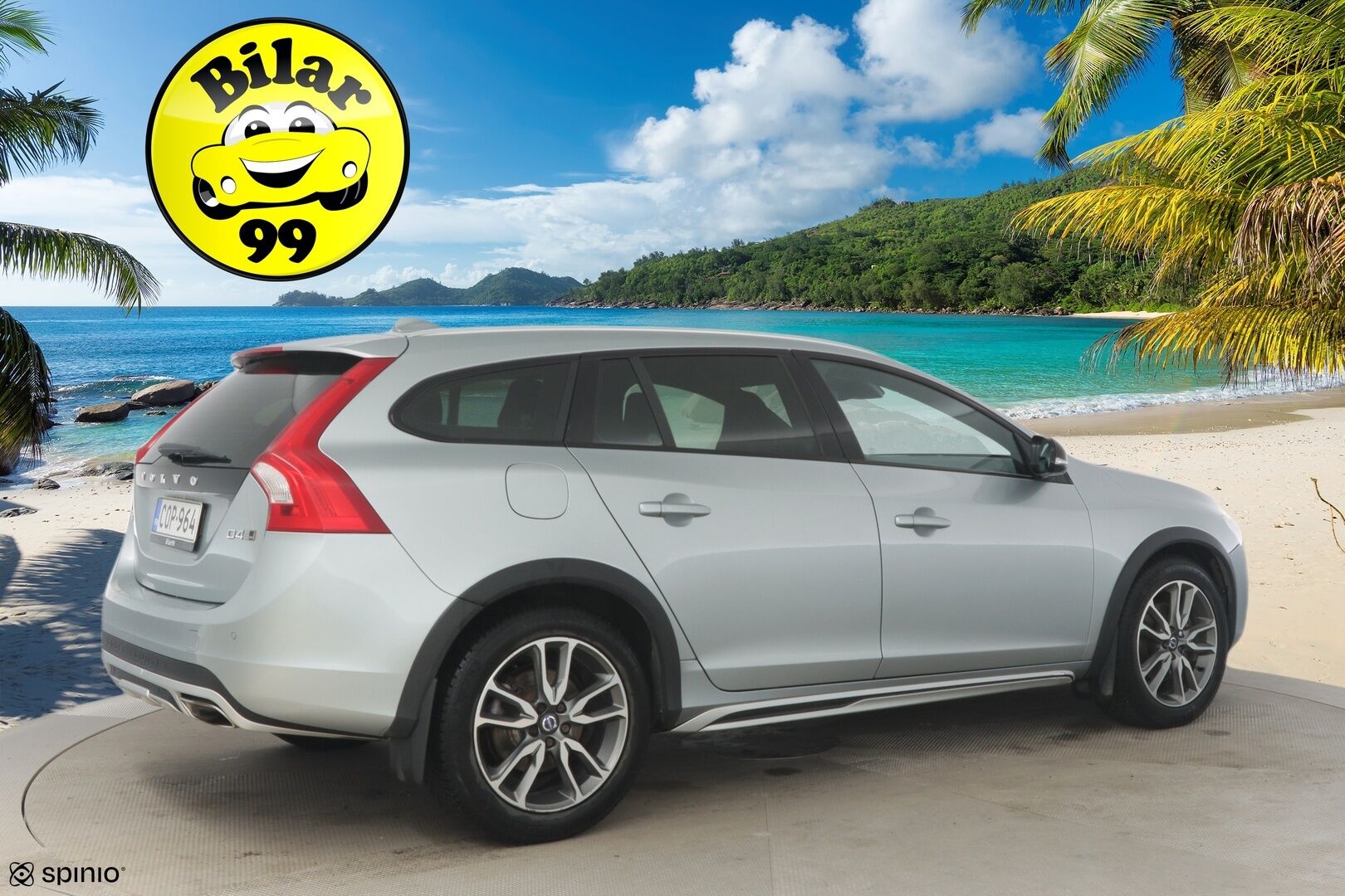 Volvo V60 Cross Country 2018 D4 AWD Business Summum aut * Adapt.Vakkari / Webasto / Muistipenkki / Nahkasisusta / Navi / Keyless * - Ei AdBlue järjestelmää! - HULLUT AVAJAISHULINAT KORKOTARJOUS 3,29 %