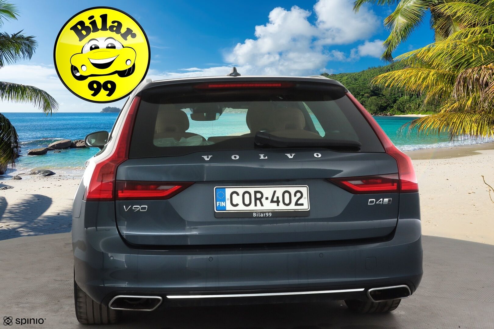 Volvo V90 2020 D4 AWD Business Inscription aut * ACC / Webasto / Panorama / Muistipenkki / Full LED / P.Kamera / Sporttinahat / BLIS * - Suomi-auto / Kahdet renkaat aluvanteilla / ALV - HULLUT AVAJAISHULINAT KORKOTARJOUS 3,29 %