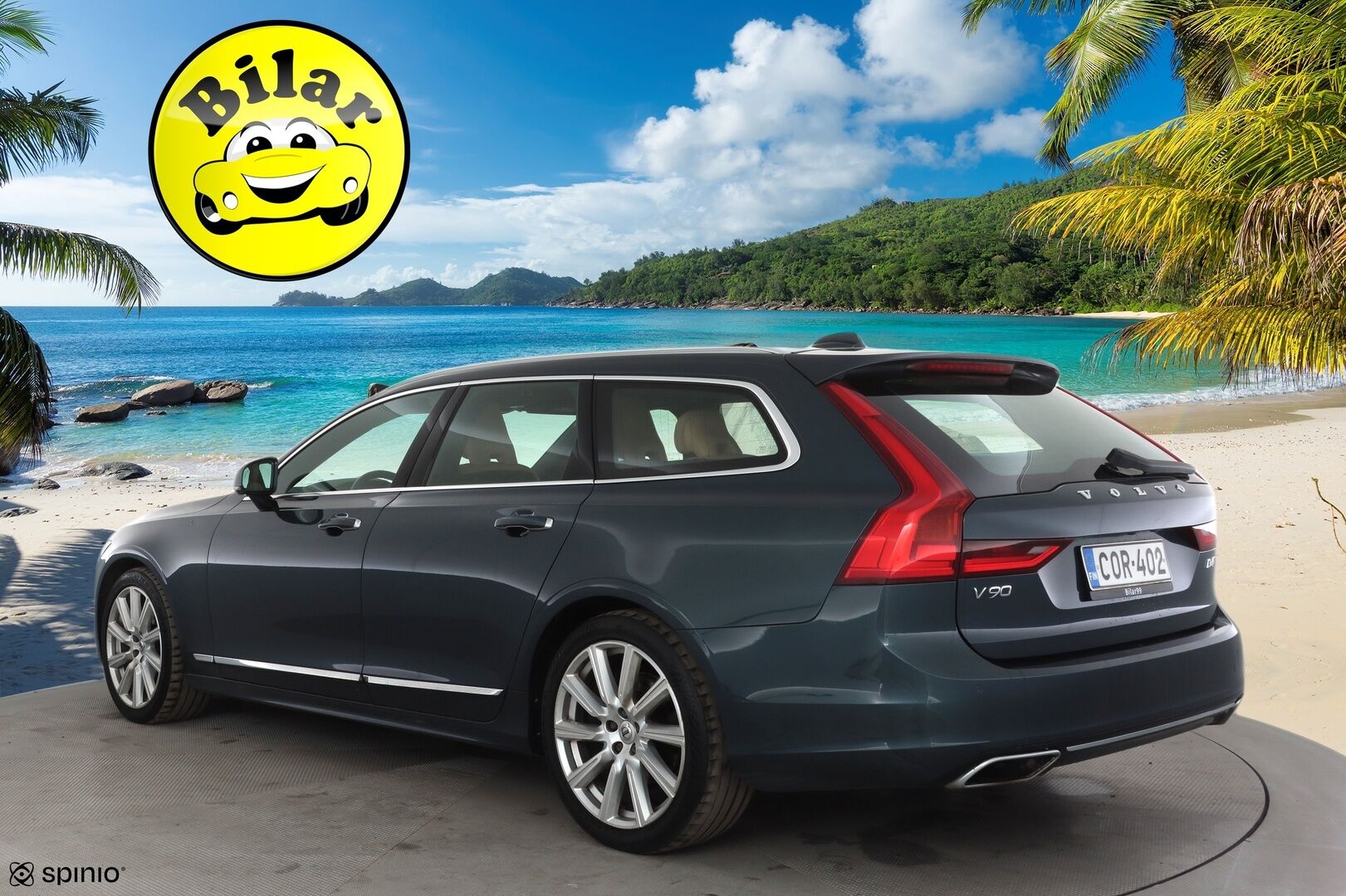 Volvo V90 2020 D4 AWD Business Inscription aut - ACC | Webasto | Panorama | Muistipenkki | Full LED | P.Kamera | Sporttinahat | BLIS |Suomi-auto | Kahdet renkaat aluvanteilla | ALV