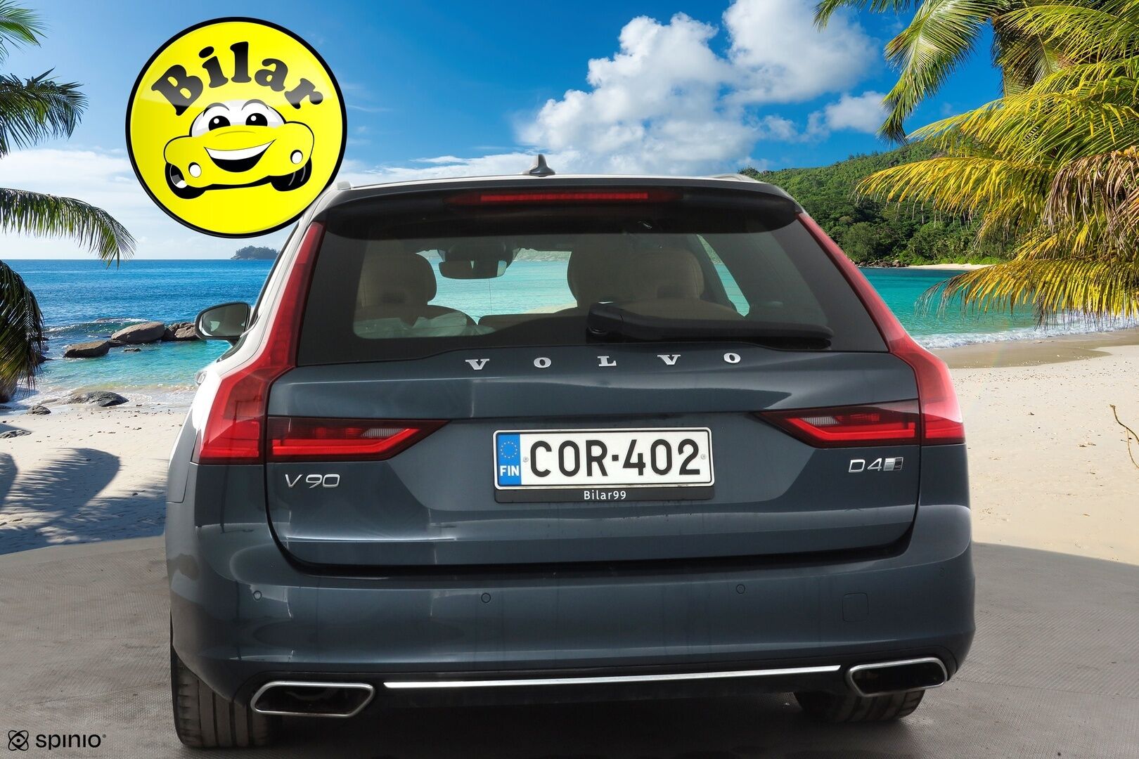 Volvo V90 2020 D4 AWD Business Inscription aut - ACC | Webasto | Panorama | Muistipenkki | Full LED | P.Kamera | Sporttinahat | BLIS |Suomi-auto | Kahdet renkaat aluvanteilla | ALV