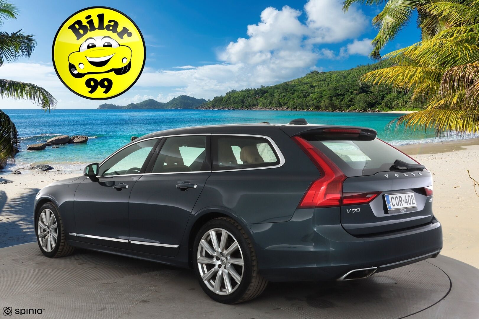 Volvo V90 2020 D4 AWD Business Inscription aut * ACC / Webasto / Panorama / Muistipenkki / Full LED / P.Kamera / Sporttinahat / BLIS * - Suomi-auto / Kahdet renkaat aluvanteilla / ALV - HULLUT AVAJAISHULINAT KORKOTARJOUS 3,29 %