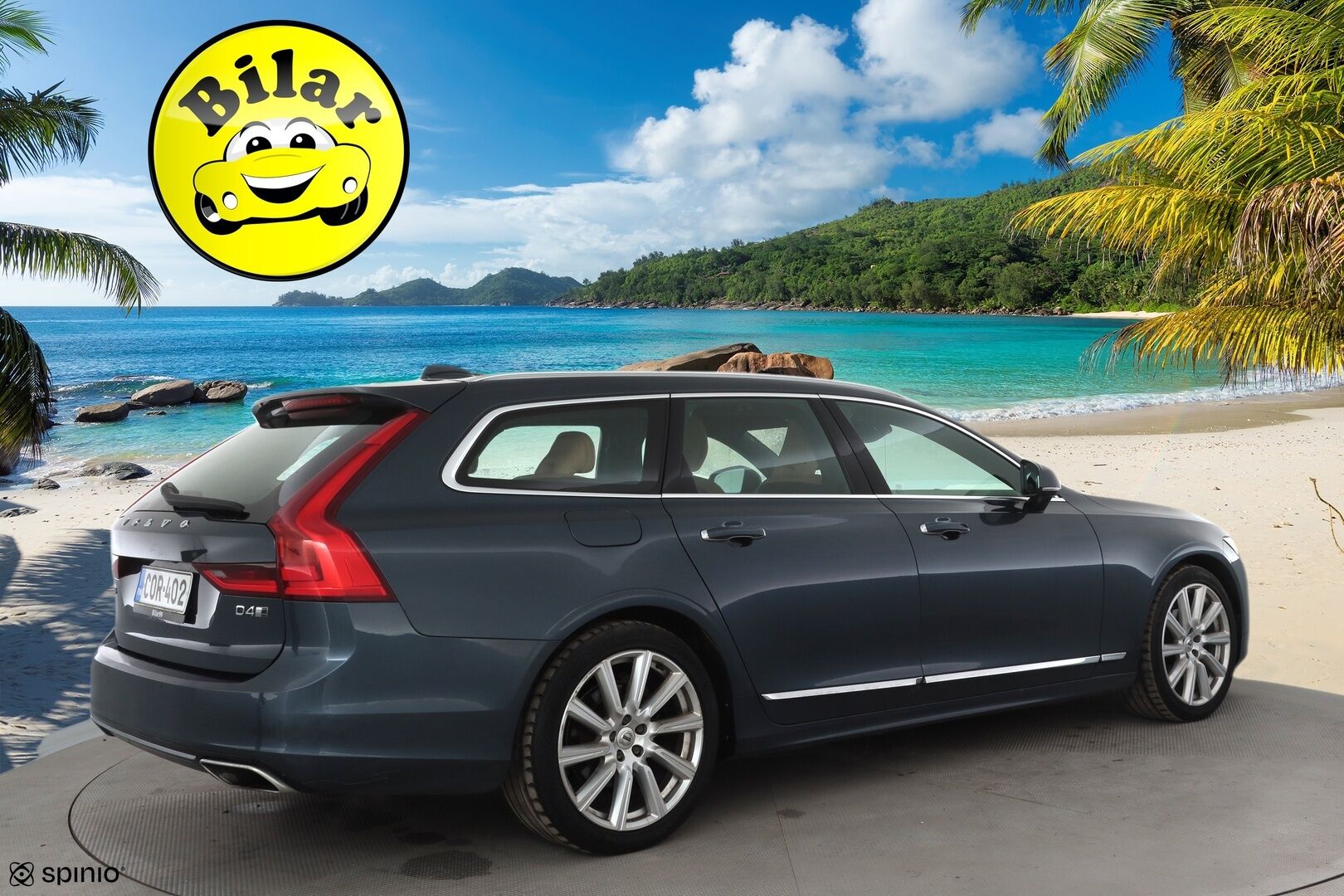 Volvo V90 2020 D4 AWD Business Inscription aut - ACC | Webasto | Panorama | Muistipenkki | Full LED | P.Kamera | Sporttinahat | BLIS |Suomi-auto | Kahdet renkaat aluvanteilla | ALV