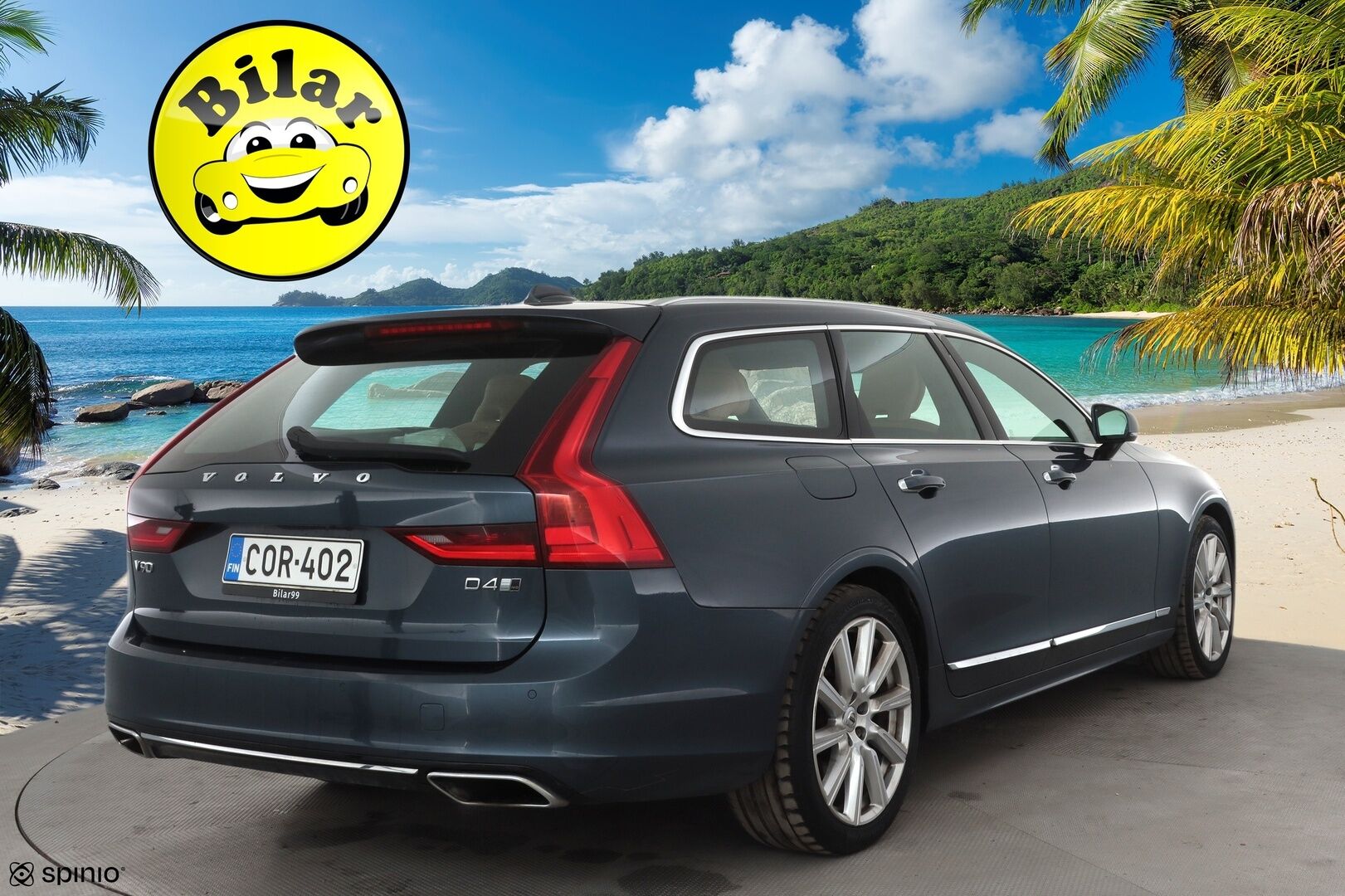 Volvo V90 2020 D4 AWD Business Inscription aut - ACC | Webasto | Panorama | Muistipenkki | Full LED | P.Kamera | Sporttinahat | BLIS |Suomi-auto | Kahdet renkaat aluvanteilla | ALV