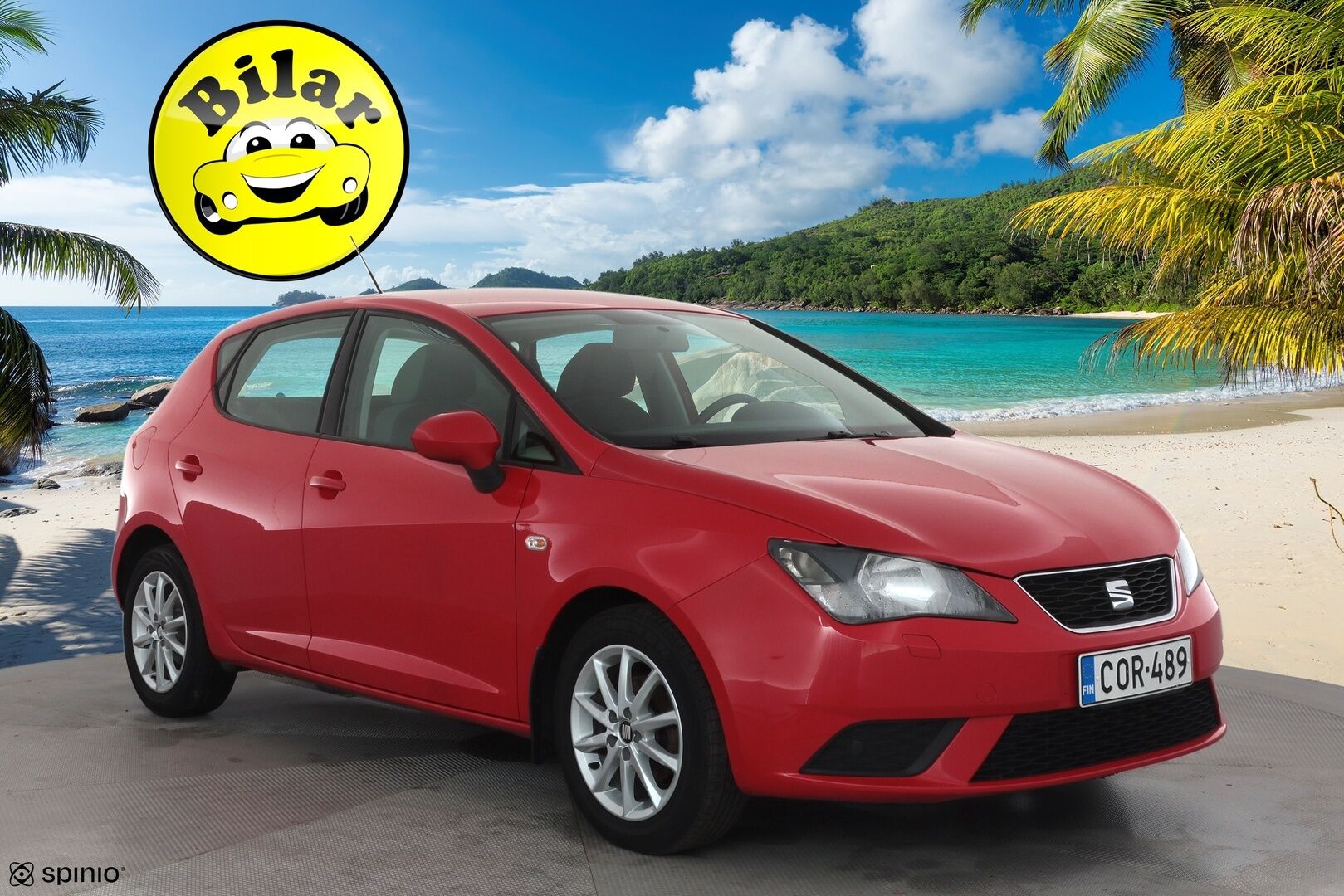 Seat Ibiza 2017 1,2 TSI 85 Style - | Vakkari | Lohko | P.tutka | Autom. Ilmastointi | Bluetooth | Kahdet Renkaat |