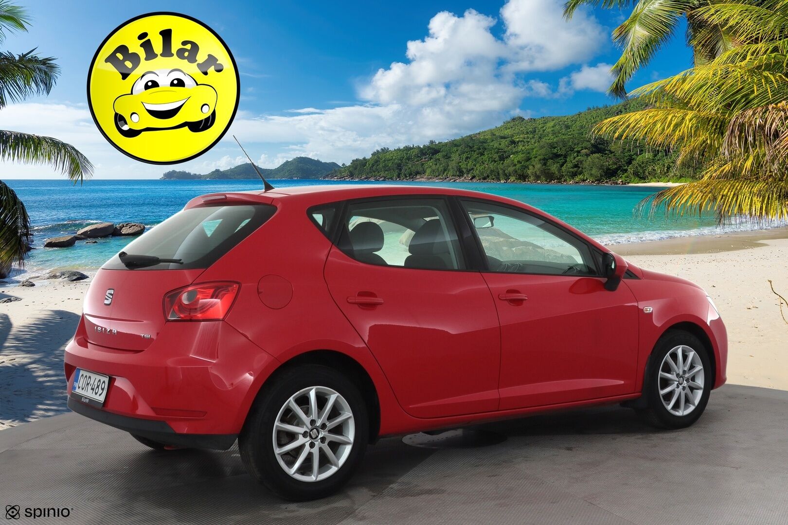 Seat Ibiza 2017 1,2 TSI 85 Style - | Vakkari | Lohko | P.tutka | Autom. Ilmastointi | Bluetooth | Kahdet Renkaat |