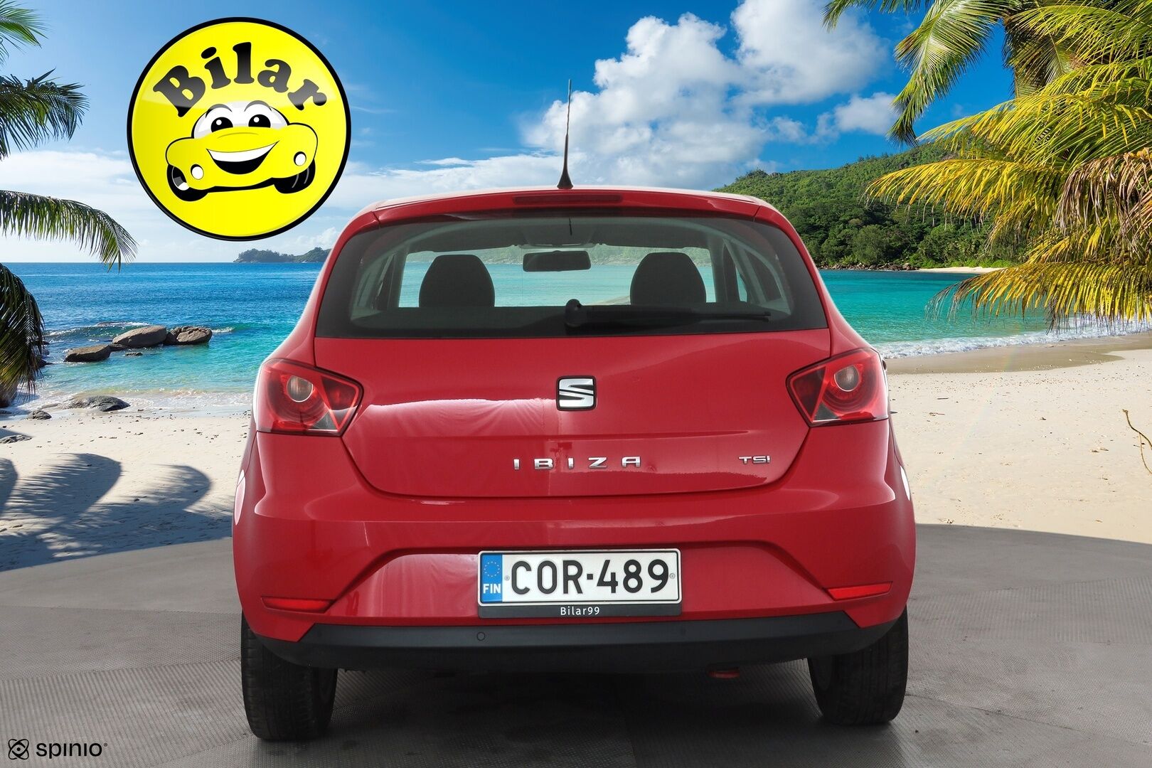 Seat Ibiza 2017 1,2 TSI 85 Style - | Vakkari | Lohko | P.tutka | Autom. Ilmastointi | Bluetooth | Kahdet Renkaat |