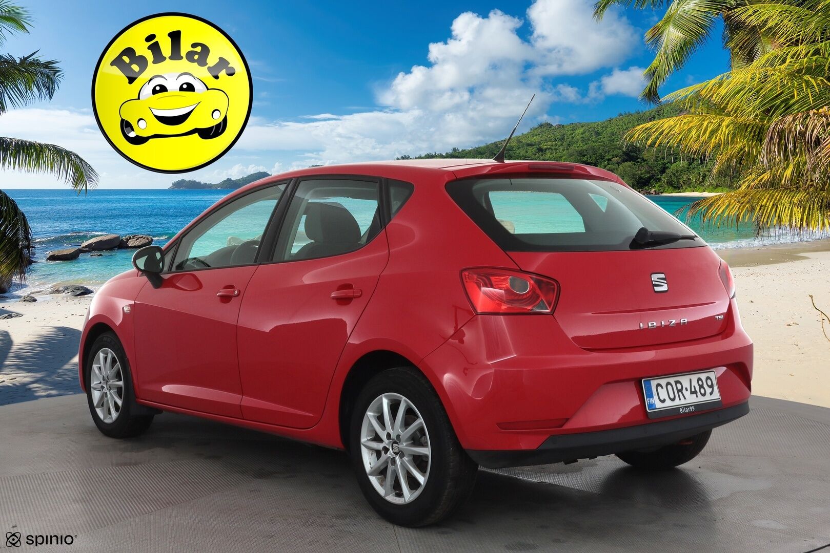 Seat Ibiza 2017 1,2 TSI 85 Style - | Vakkari | Lohko | P.tutka | Autom. Ilmastointi | Bluetooth | Kahdet Renkaat |