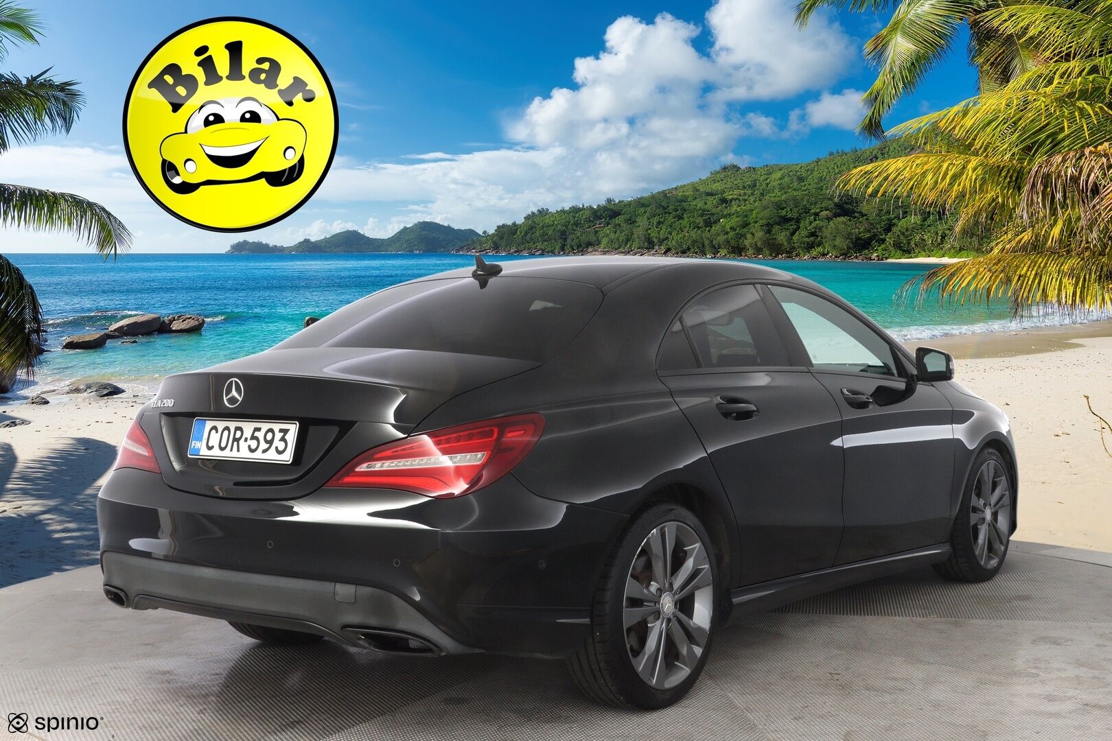 Mercedes-Benz CLA 2016 200 A Premium Business - Distronic | Harman & Kardon | P-Kamera | Lohko | Kahdet renkaat alumiinivantein | Säntilliset huollot