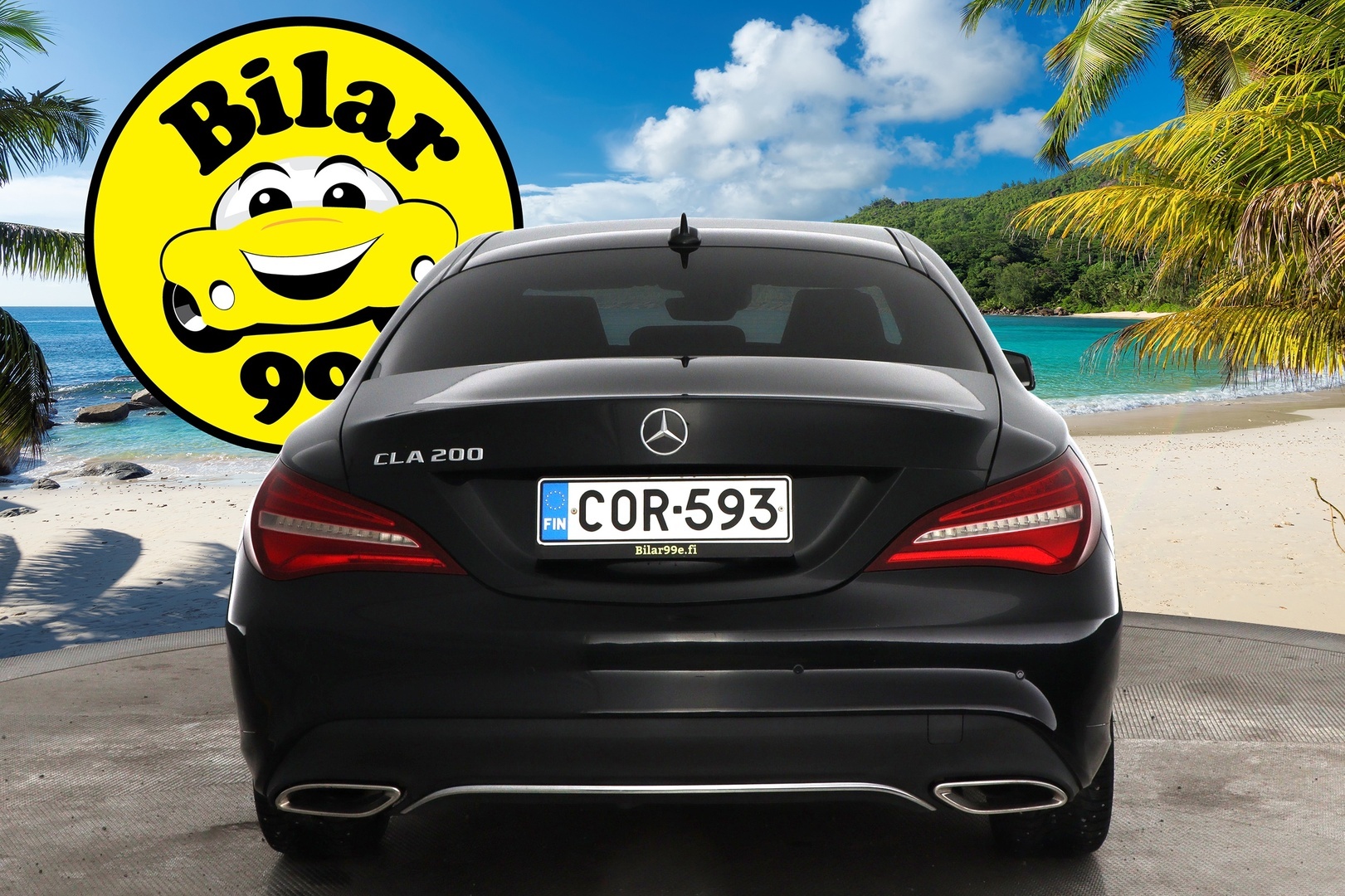 Mercedes-Benz CLA 2016 200 A Premium Business * Distronic / Harman & Kardon / P-Kamera / Lohko / Näyttävä! * - Distronic | Harman & Kardon | P-Kamera | Lohko | Kahdet renkaat alumiinivantein | Säntilliset huollot