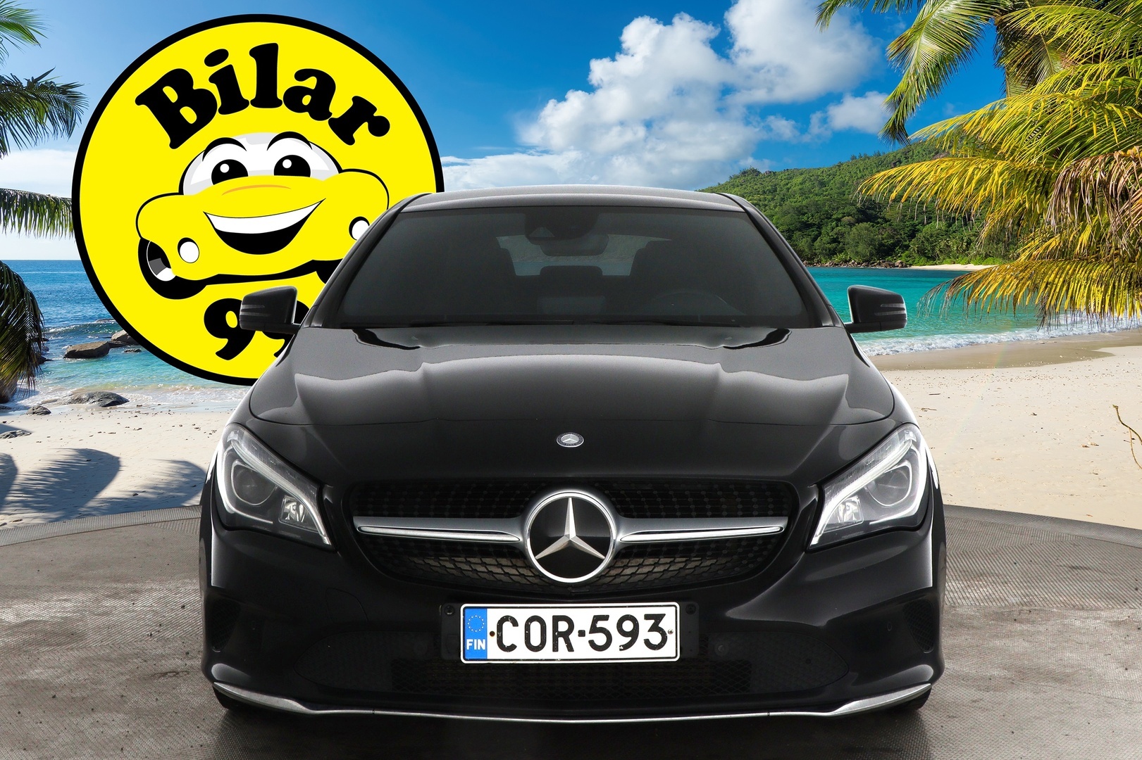 Mercedes-Benz CLA 2016 200 A Premium Business * Distronic / Harman & Kardon / P-Kamera / Lohko / Näyttävä! * - Distronic | Harman & Kardon | P-Kamera | Lohko | Kahdet renkaat alumiinivantein | Säntilliset huollot