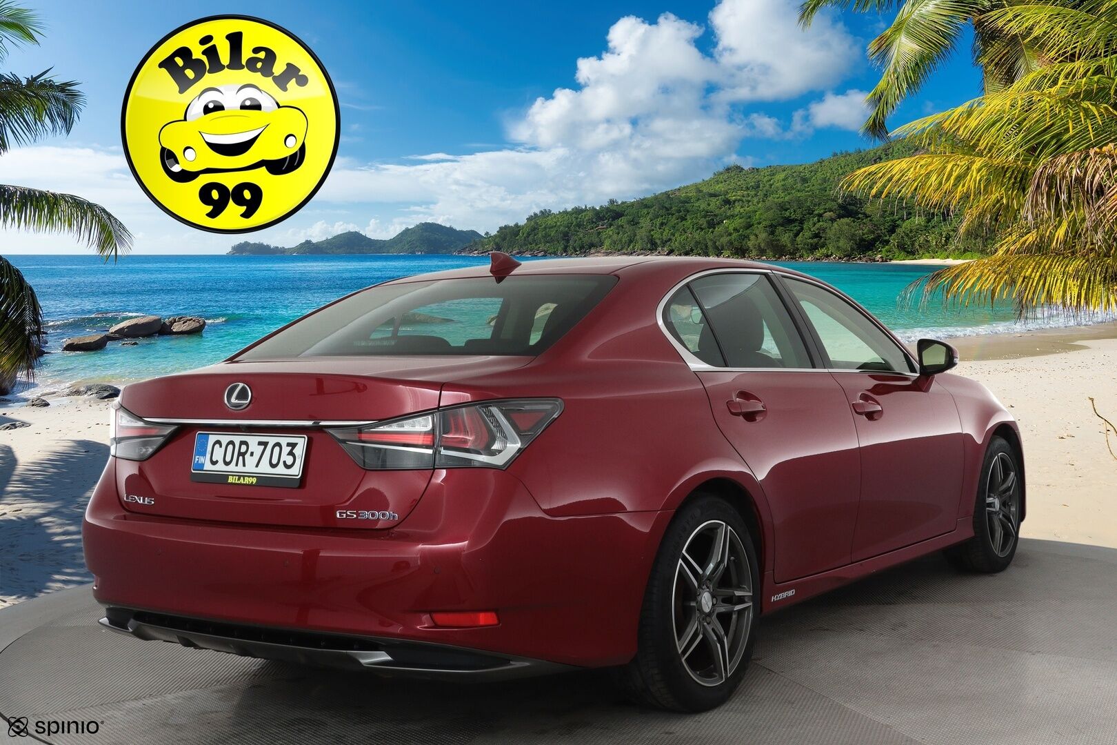 Lexus GS 2018 300h Hybrid A Executive **Adapt.vakkari / P.kamera / Muistipenkki / Ilmastoidut nahat / LED / Navi** - 3,99 % KORKOTARJOUS TÄHÄN AUTOON - Suomi-auto / Merkkihuollettu / Kahdet renkaat aluvanteilla / Sähköpenkit / Ratin lämmitin / Surround Sound / Lohko sis.lämppärillä / Hieno!