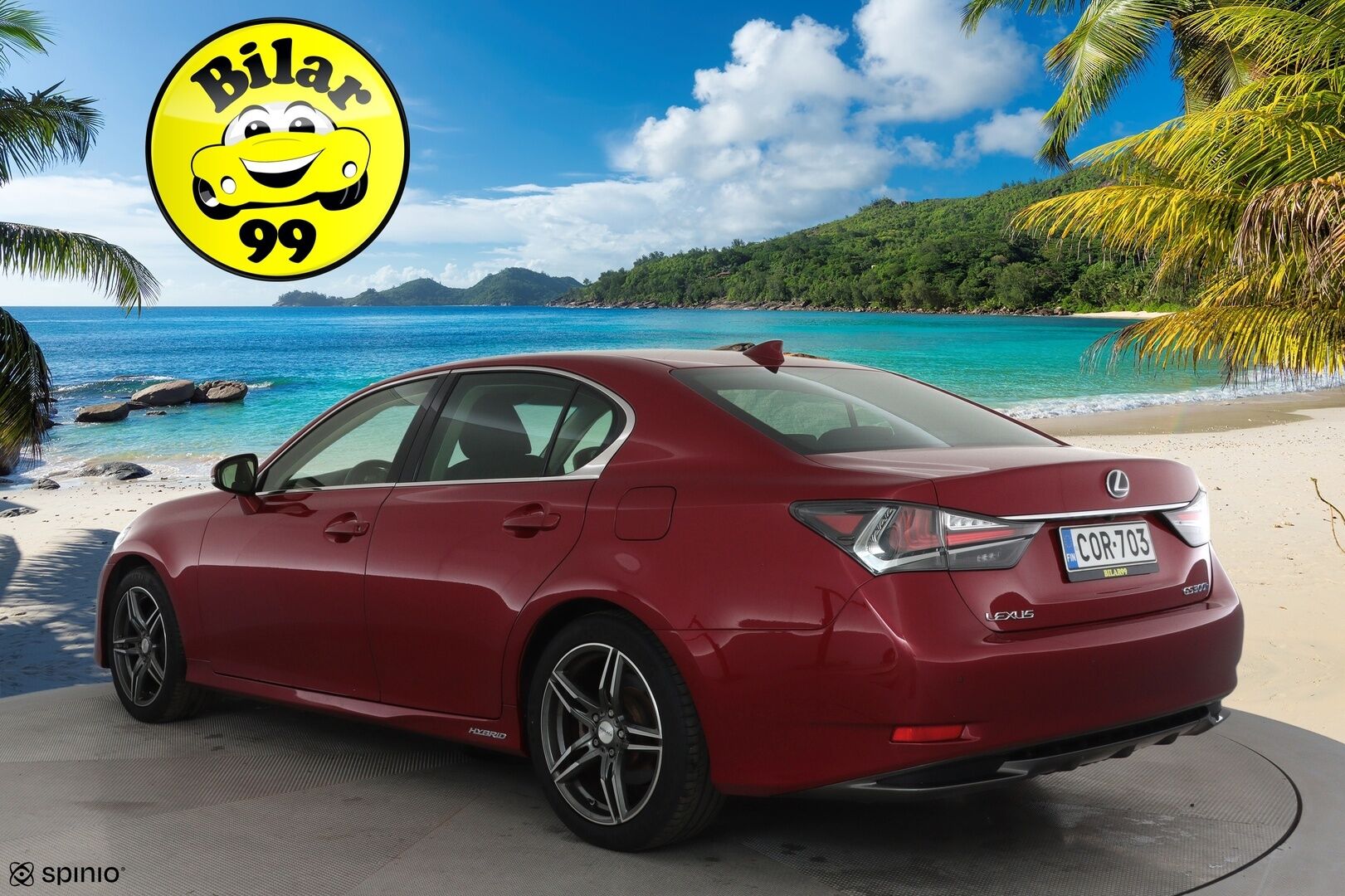 Lexus GS 2018 300h Hybrid A Executive **Adapt.vakkari / P.kamera / Muistipenkki / Ilmastoidut nahat / LED / Navi** - 3,99 % KORKOTARJOUS TÄHÄN AUTOON - Suomi-auto / Merkkihuollettu / Kahdet renkaat aluvanteilla / Sähköpenkit / Ratin lämmitin / Surround Sound / Lohko sis.lämppärillä / Hieno!