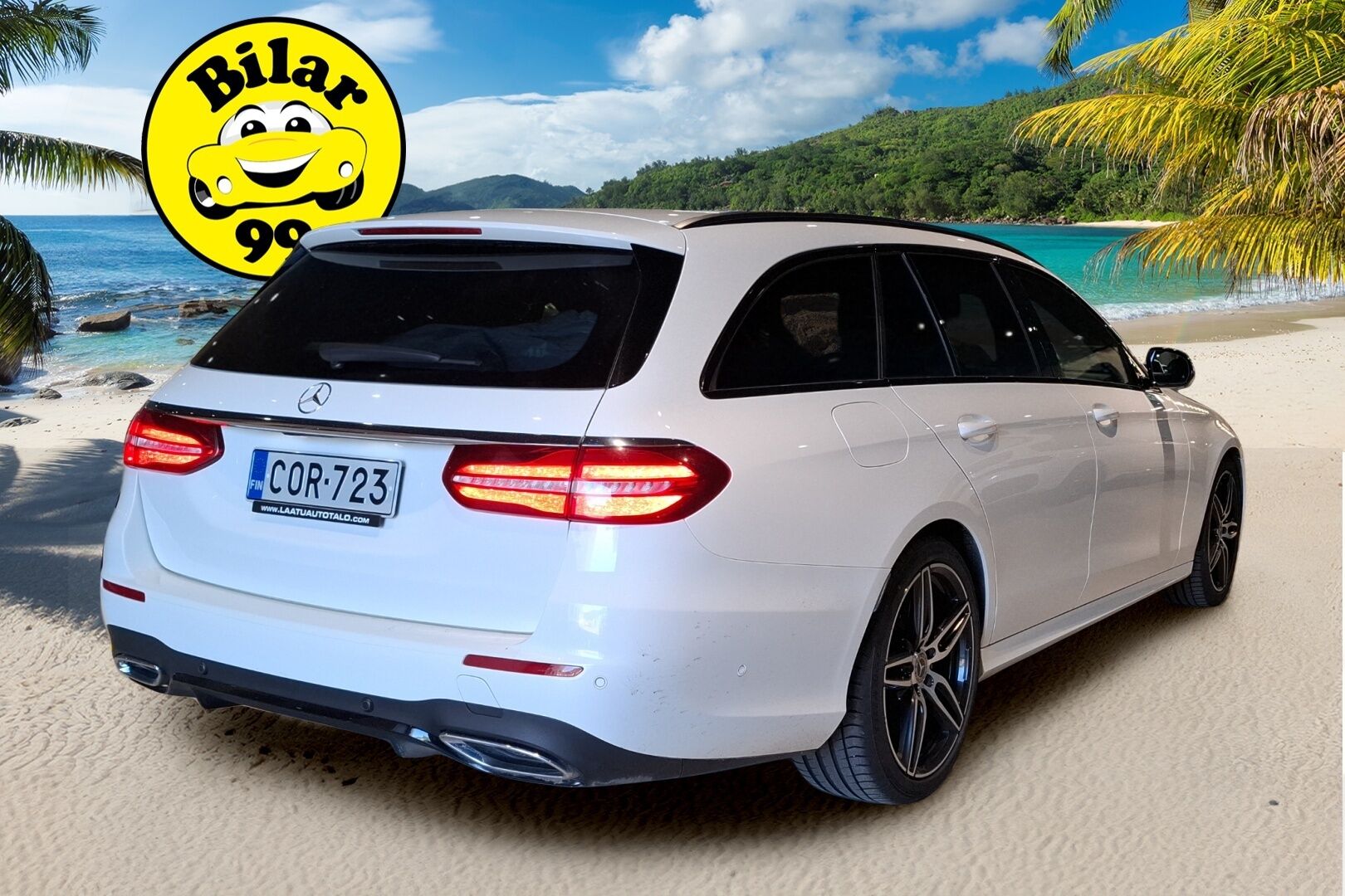 Mercedes-Benz E 2019 220 d Premium Business AMG /  360° kamera /  Widescreen / Koukku / Muistipenkit / Blis - Sähkötoiminen vetokoukku / Multibeam LED / Comand Navi / 2x aluvanteet 