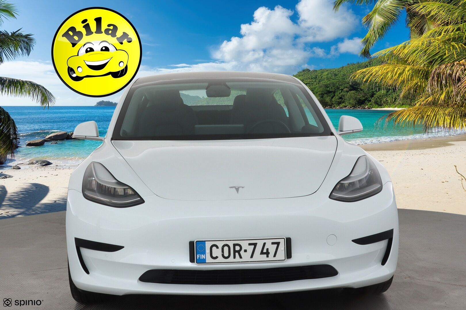 Tesla Model 3 2020 Standard RWD Plus - | Lasikatto | ACC | LED | P.Kamera | Muistipenkki | Navi | Kaistavahti | Keyless | Premium Speakers | Suomi-auto | Kahdet renkaat |