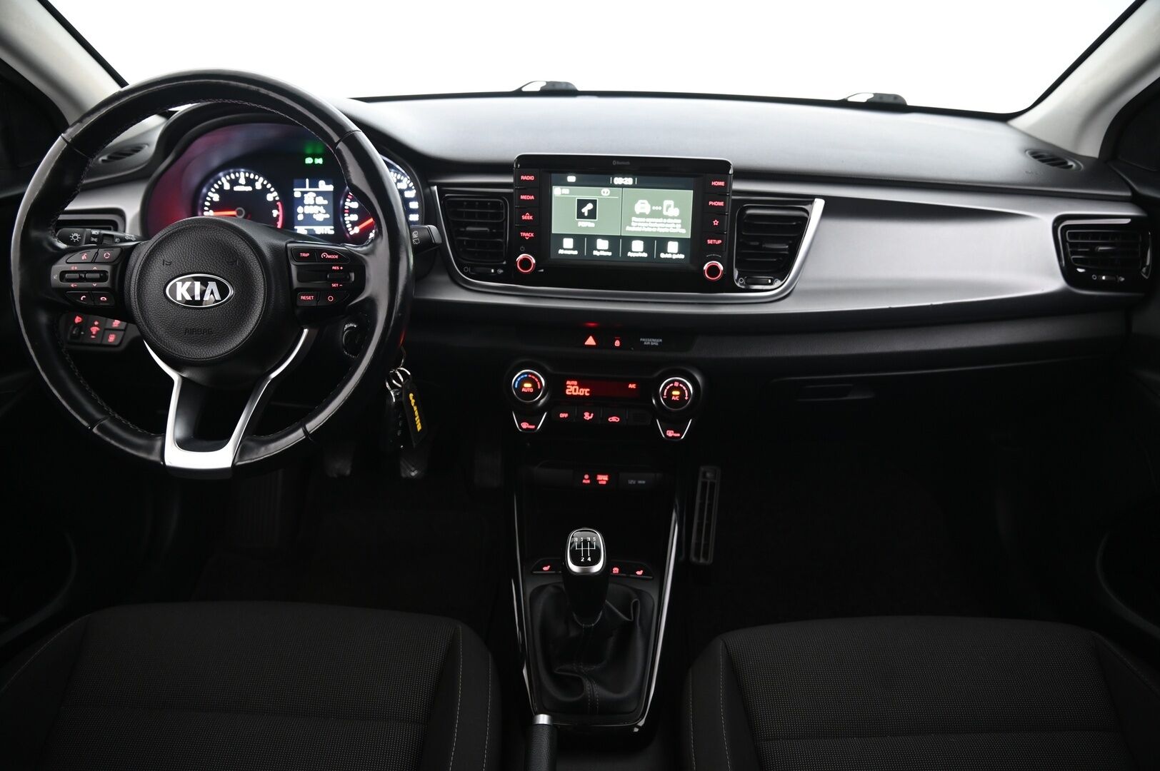 Kia Rio 2020 1,0 T-GDI ISG 100hv EX EcoDynamics *Kamera / Vakkari / Appconnect / Lohko / 2x renkaat* - Suomiauto / BT / Lämpöratti
