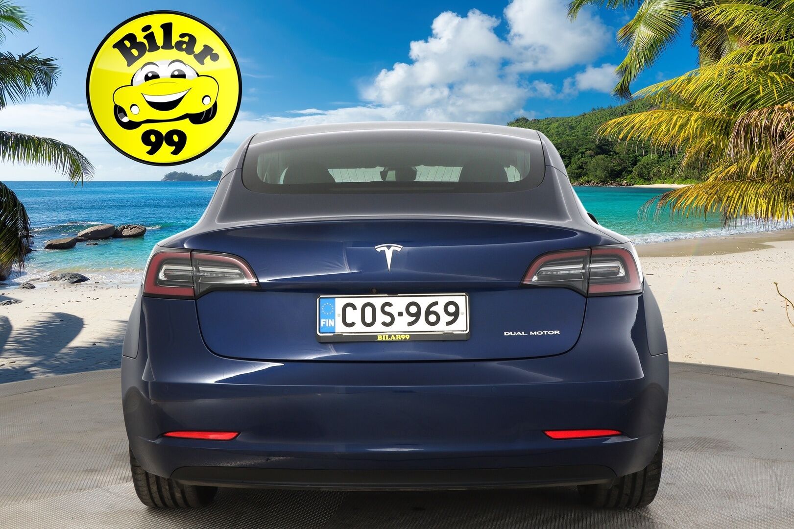 Tesla Model 3 2020 Long Range Dual Motor AWD *Vetokoukku/ Ap 3/  Premium Audio/ Lasikatto* - *Suomiauto / 2x renkaat ja vanteet / Akkutesti tehty*