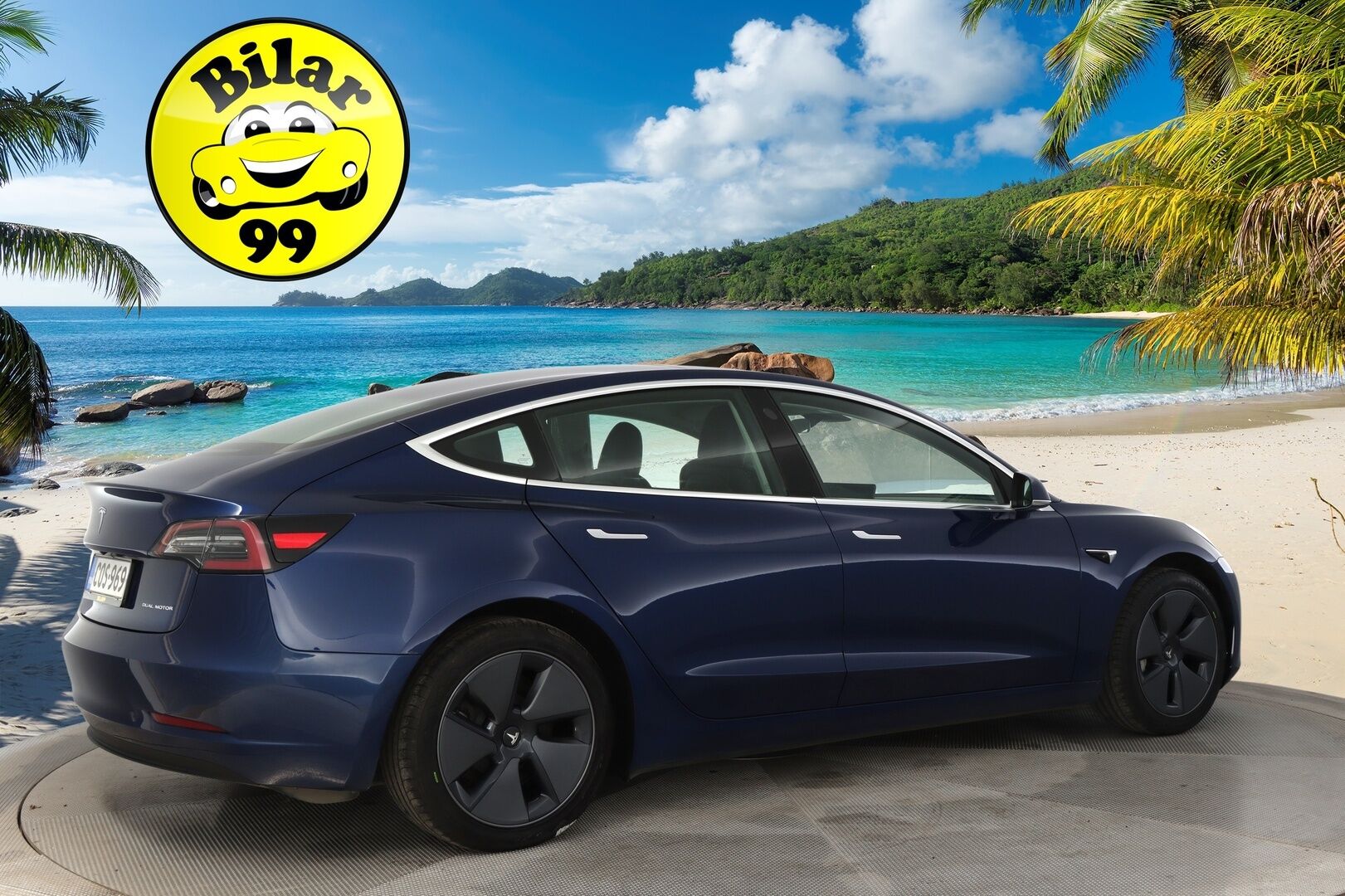 Tesla Model 3 2020 Long Range Dual Motor AWD *Vetokoukku/ Ap 3/  Premium Audio/ Lasikatto* - *Suomiauto / 2x renkaat ja vanteet / Akkutesti tehty*
