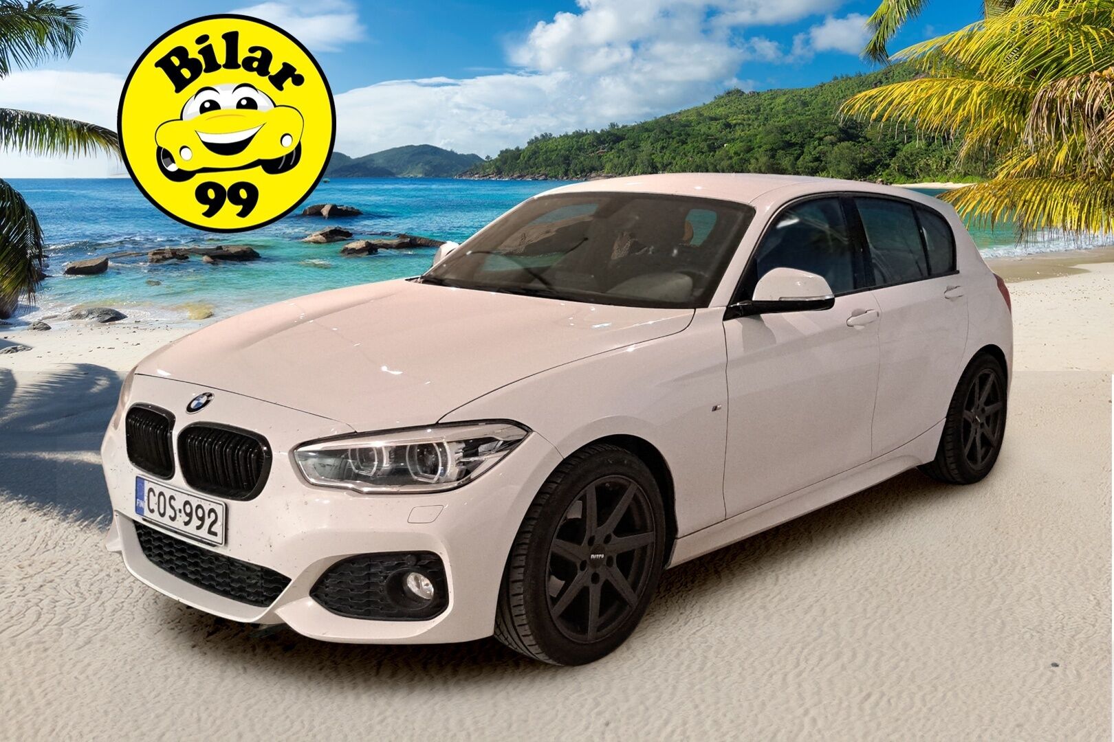 BMW 118 2016 F20 Hatchback 118i A Business M Sport *Vakkari / Sporttipenkit / Led /  Tutka* - Näyttävä pikku sportti / Upeat mustat vanteet kesäksi / Hieno kokonaisuus!