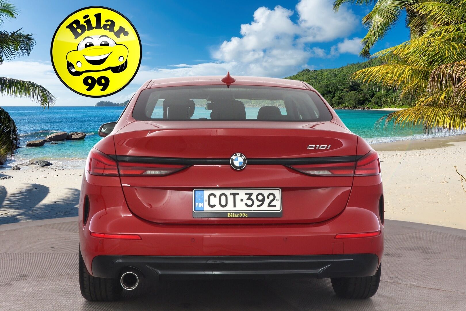 BMW 218 2020 F44 Gran Coupé 218i A Business Sport * LED-valot / P.Tutkat / Sport penkit / Melbourne Red / Digimittaristo / Lohko+Sisälämmitin * * - Suomi-auto / Pienet kilsat / 1-omisteinen - Osta nyt, maksa vasta ensi vuonna