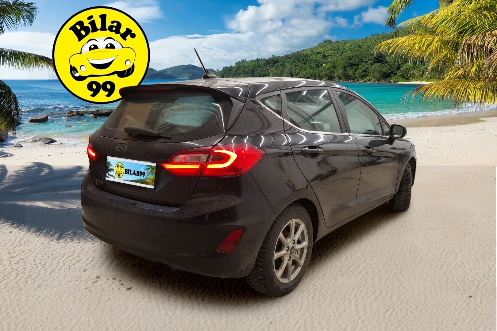 Ford Fiesta 2020 1,0 EcoBoost 95hv M6 Titanium 5-ovine * Lohko / Ratinlämmitin / Lämmitettävä tuulilasi / Kaistavahti / Merkkihuollot * - * 1-.om Suomi-auto / Merkkihuollettu / Siisti yksilö / 2x renkaat vanteineen * - HULLUT VÄLIPÄIVÄT KORKOTARJOUS 2,49%