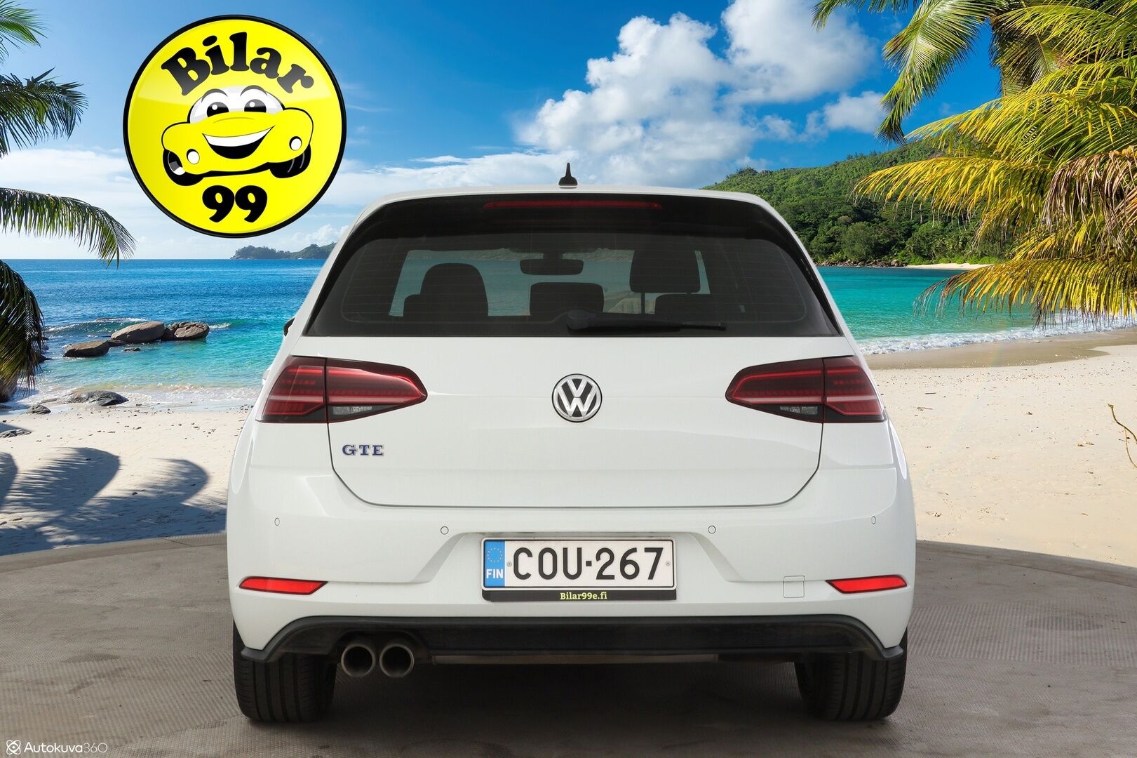 Volkswagen Golf 2017 GTE Plug-In Hybrid 150 kW (204 hv) ** Facelift / Webasto / Adapt. vakkari / Tutkat ** - * Facelift / Kahdet renkaat *