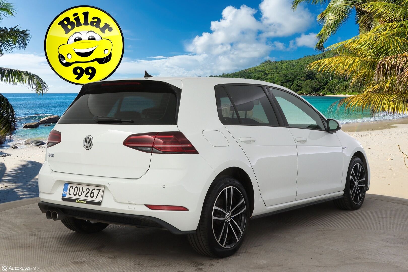 Volkswagen Golf 2017 GTE Plug-In Hybrid 150 kW (204 hv) ** Facelift / Webasto / Adapt. vakkari / Tutkat ** - * Facelift / Kahdet renkaat *