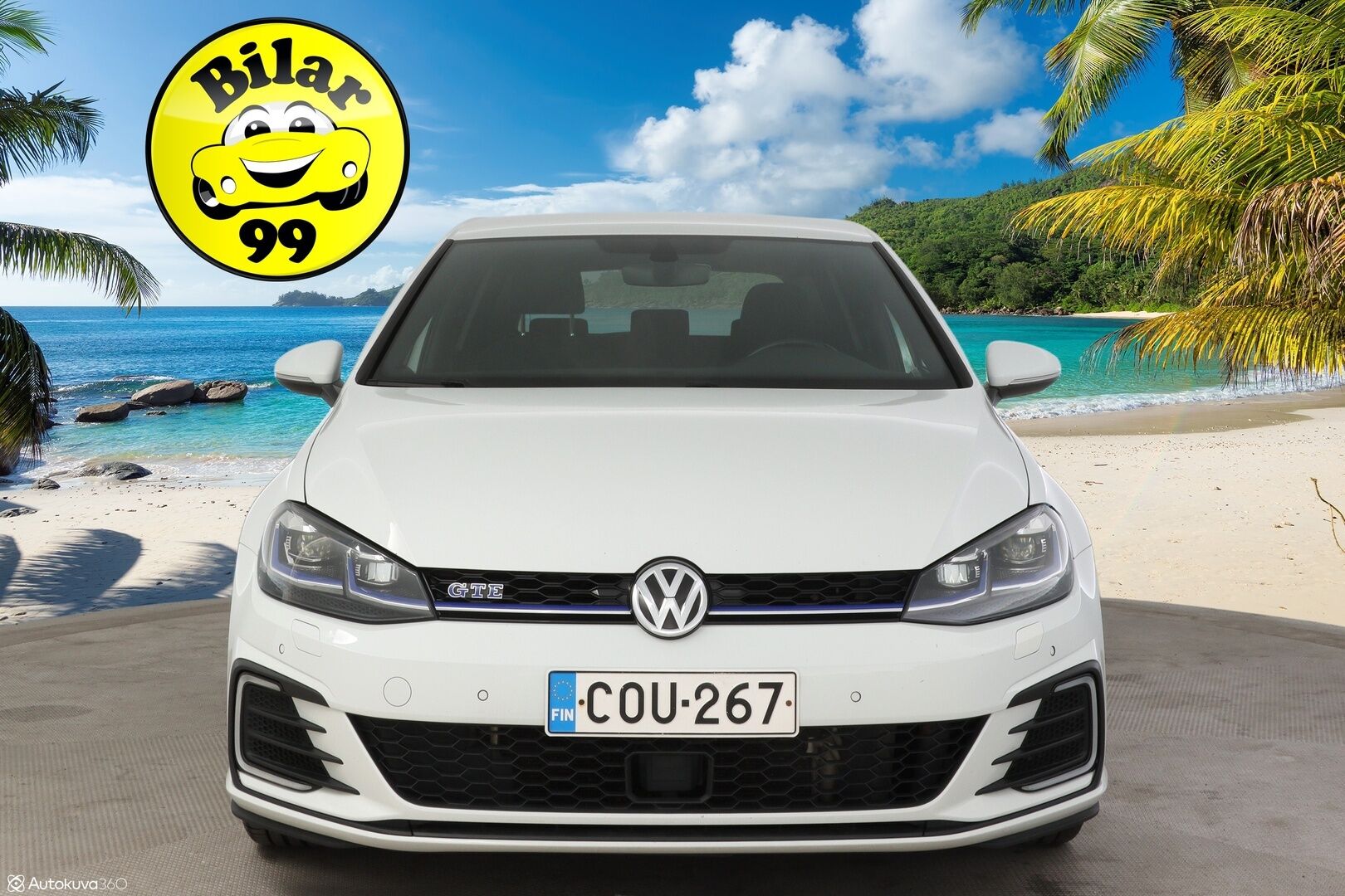 Volkswagen Golf 2017 GTE Plug-In Hybrid 150 kW (204 hv) ** Facelift / Webasto / Adapt. vakkari / Tutkat ** - * Facelift / Kahdet renkaat *