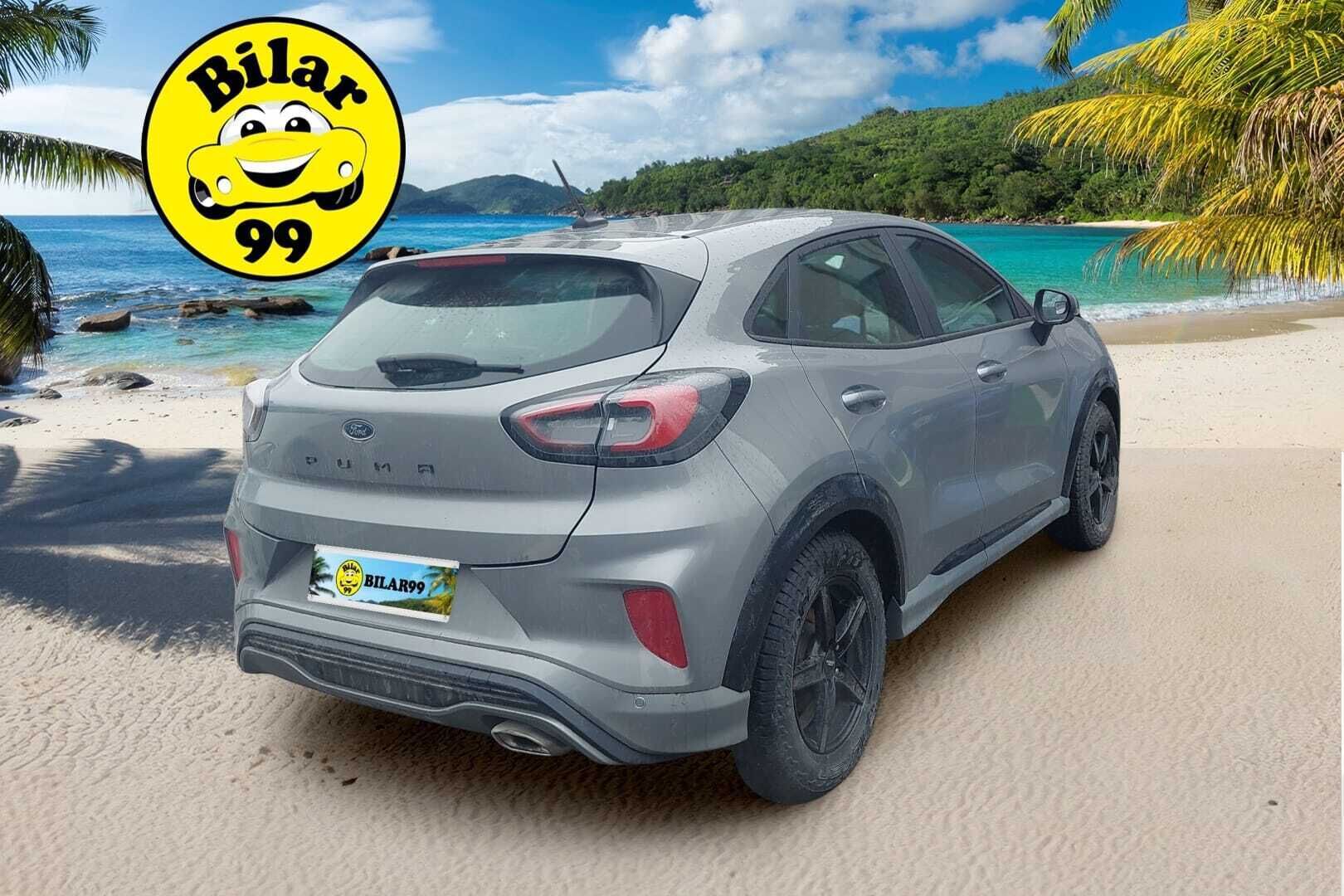 Ford Puma 2020 1,0 EcoBoost 125hv A7 ST-Line 5-ovinen *Suomi-auto / Vakkari / Peruutustutka / Lohkolämmitin / Läm. tuulilasi* - *2x Renkaat & Vanteet / Ohjauspyörän lämmitys / Merkkihuollettu*