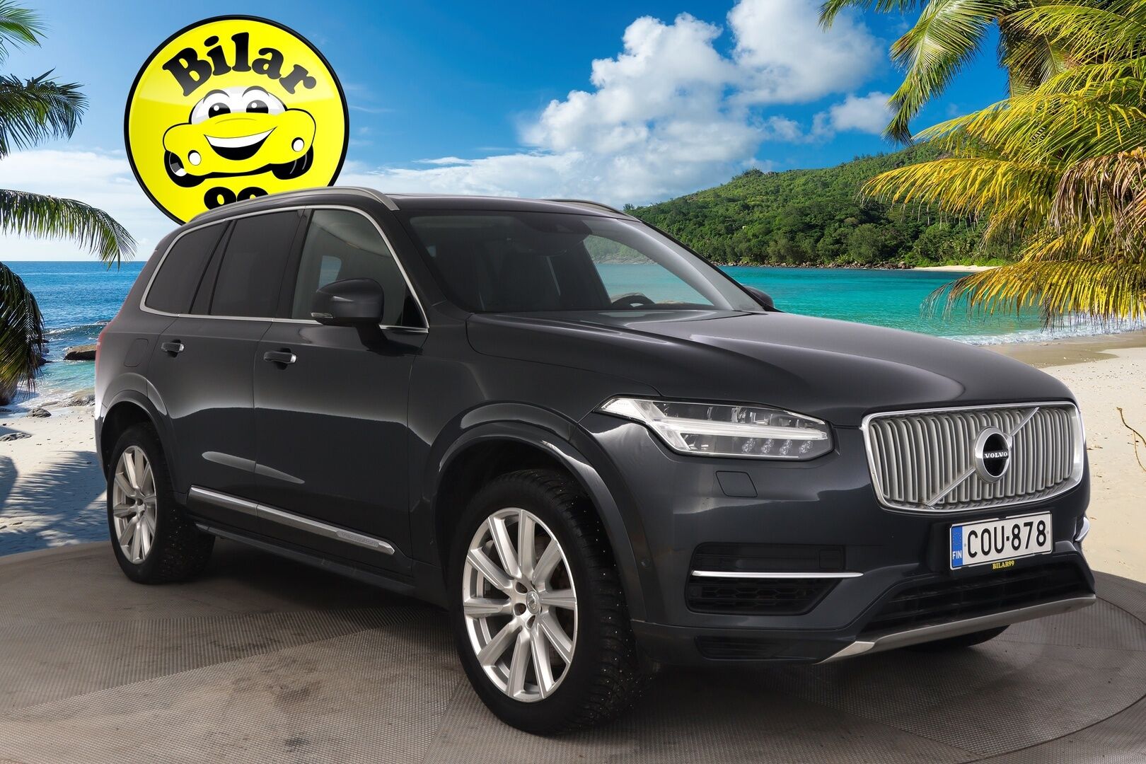 Volvo XC90 2017 T8 Twin Engine AWD Inscription aut **7P / B&W / HUD / Hierovat Ilmastoidut muisti nahat / VOC* - *SoH 82,1% / 2x renkaat&alumiinivanteet*