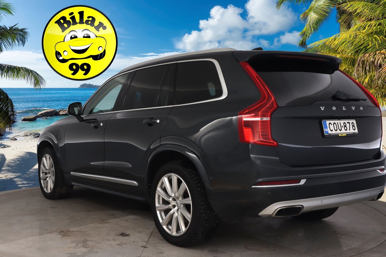 Volvo XC90 2017 T8 Twin Engine AWD Inscription aut **7P / B&W / HUD / Hierovat Ilmastoidut muisti nahat / VOC* - *SoH 82,1% / 2x renkaat&alumiinivanteet*