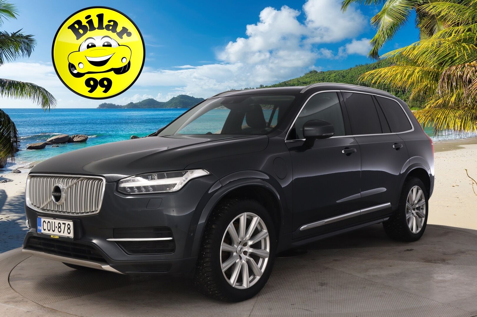 Volvo XC90 2017 T8 Twin Engine AWD Inscription aut **7P / B&W / HUD / Hierovat Ilmastoidut muisti nahat / VOC* - *SoH 82,1% / 2x renkaat&alumiinivanteet*