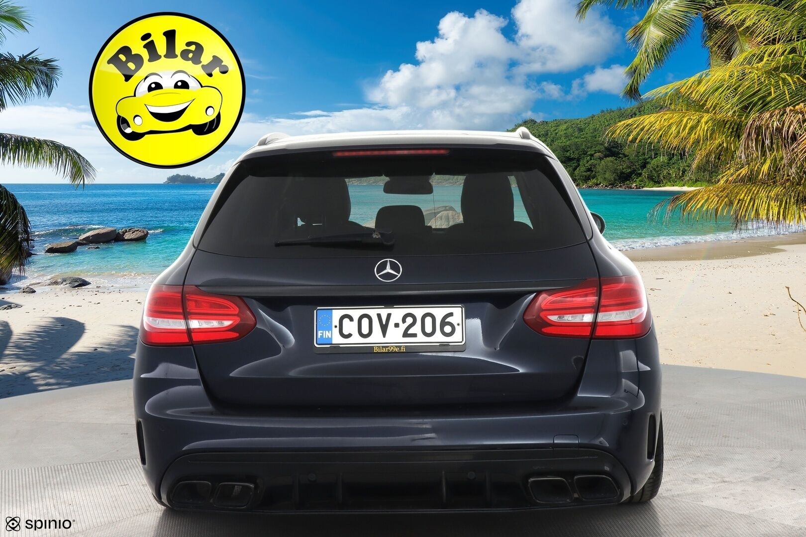 Mercedes-Benz C 2017 220 d 4MATIC C63 Look - | Webasto | Lasikatto | BLIS | Panorama | Sporttipenkit | P.kamera | Navi | - KORKO VAIN 3,99 %