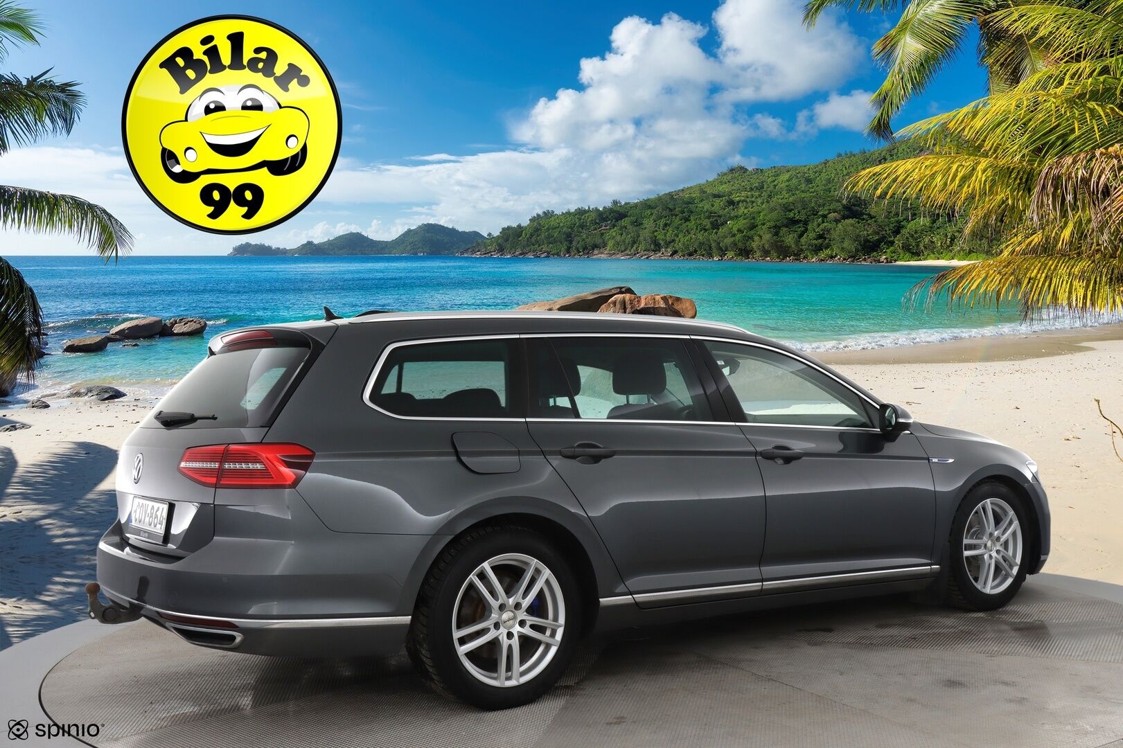 Volkswagen Passat 2016 Variant GTE Plug-In Hybrid 160 kW (218 hv) DSG-automaatti ** ACC / Digimittaristo / Koukku / Nahat / Dynaudio / Kamera / - Jakopää vaihdettu 01/23 / Kahdet asialliset renkaat vanteilla