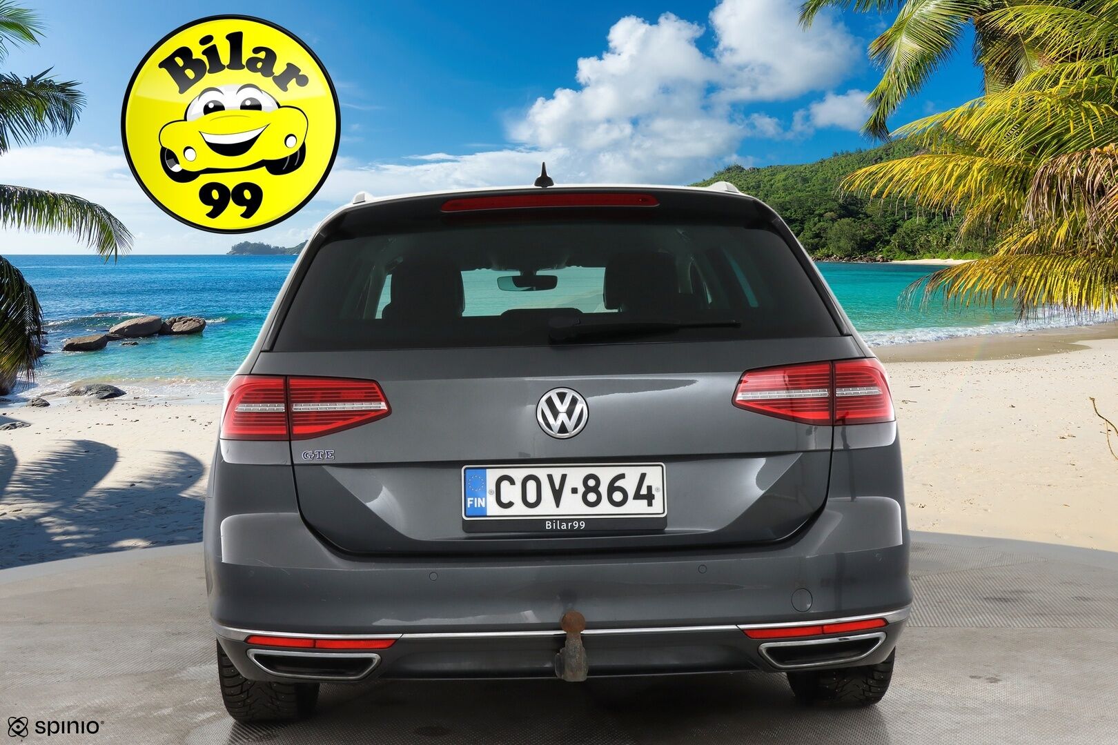 Volkswagen Passat 2016 Variant GTE Plug-In Hybrid 160 kW (218 hv) DSG-automaatti ** ACC / Digimittaristo / Koukku / Nahat / Dynaudio / Kamera / - Jakopää vaihdettu 01/23 / Kahdet asialliset renkaat vanteilla