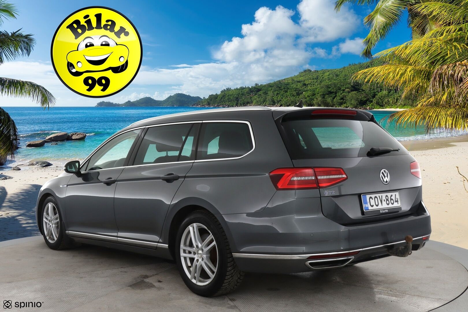 Volkswagen Passat 2016 Variant GTE Plug-In Hybrid 160 kW (218 hv) DSG-automaatti ** ACC / Digimittaristo / Koukku / Nahat / Dynaudio / Kamera / - Jakopää vaihdettu 01/23 / Kahdet asialliset renkaat vanteilla