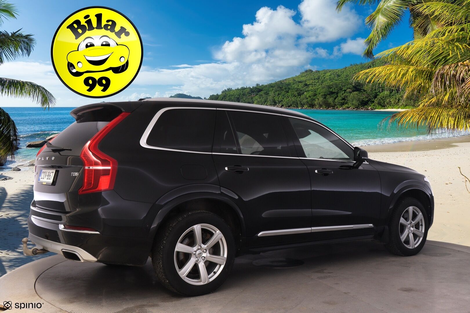 Volvo XC90 2016 T8 Twin Engine AWD Inscription aut *ACC / Bowers&Wilkins / Panorama / P.kamera / S.koukku / Navi / Ruskeatnahat / Muistipenkit* - Jakopää tehty 164tkm! / Lähes uudet Nokian kitkat / 2Xoem vanteet * 