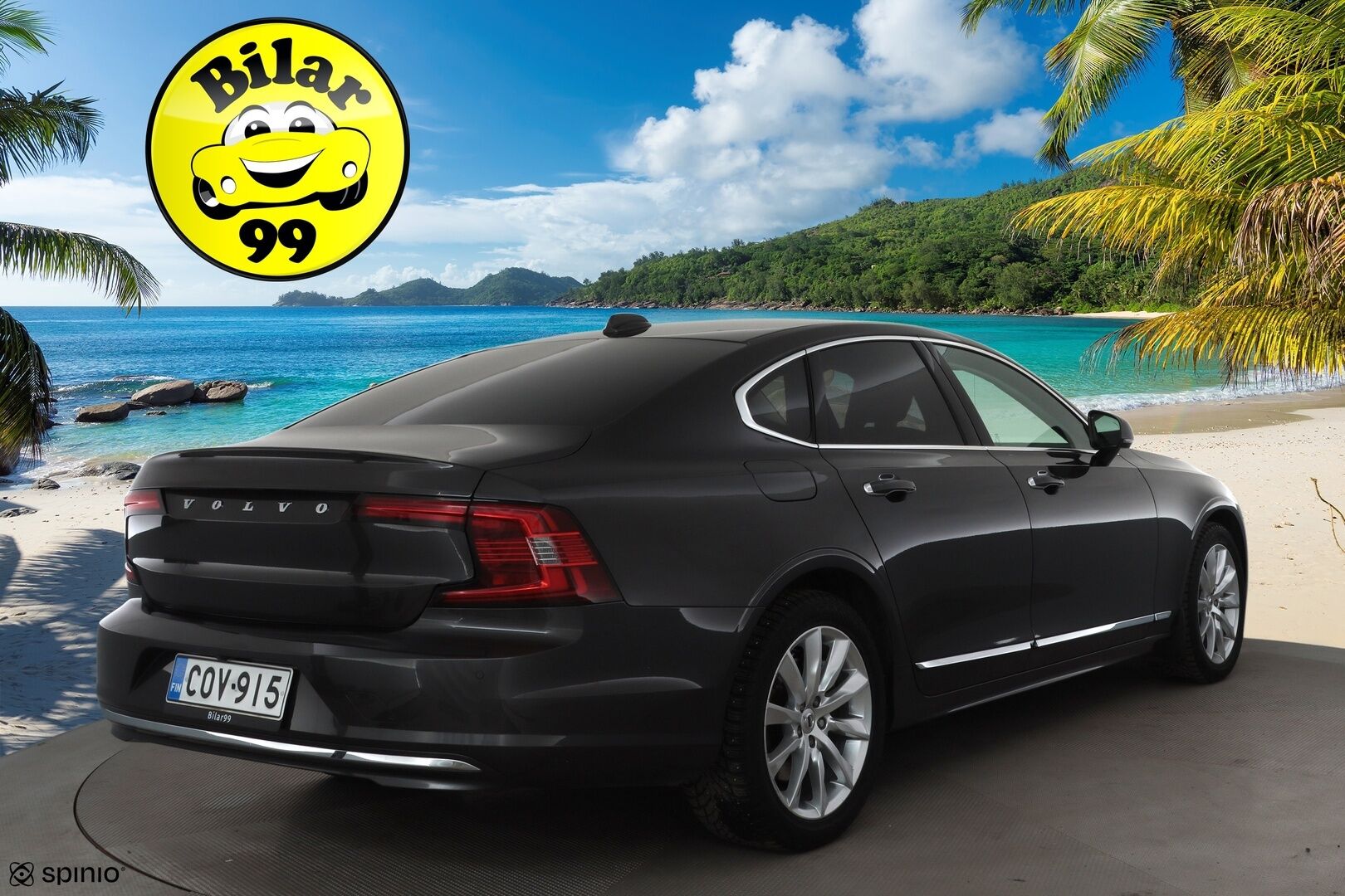 Volvo S90 2021 T8 TwE AWD Business Inscription aut * ACC / HUD / Full LED / Ilma-alusta / H&K / Muistipenkit / Webasto / P.kamera * - 1.Om Suomi-auto / Kahdet renkaat aluvanteilla / Huippuvarusteet - HULLUT AVAJAISHULINAT KORKOTARJOUS 3,29 %