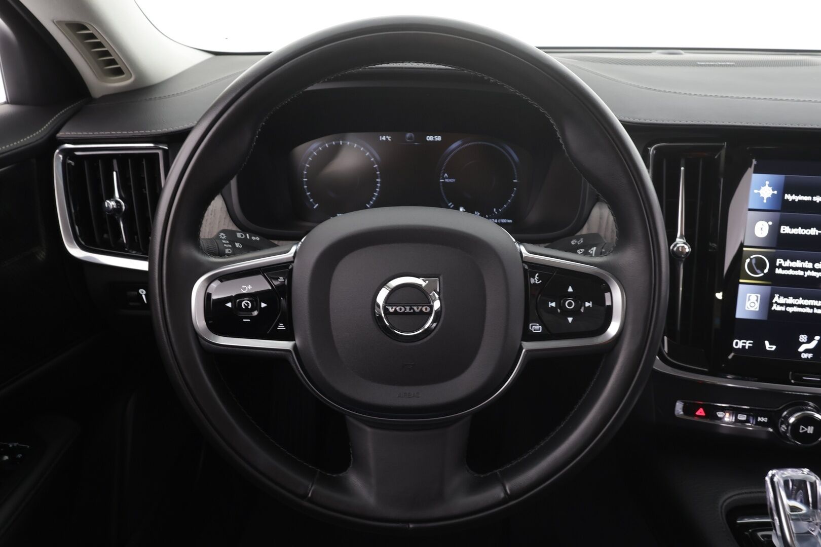Volvo S90 2021 T8 TwE AWD Business Inscription aut - | ACC | HUD | Full LED | Ilma-alusta | H&K | Muistipenkit | Webasto | P.kamera | 1.Om Suomi-auto | Kahdet renkaat aluvanteilla | Huippuvarusteet |