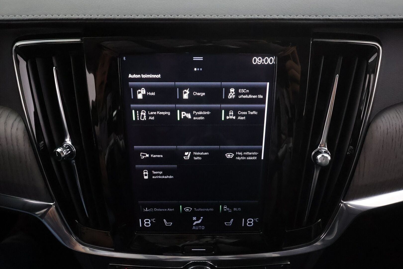 Volvo S90 2021 T8 TwE AWD Business Inscription aut * ACC / HUD / Full LED / Ilma-alusta / H&K / Muistipenkit / Webasto / P.kamera / Nahat * - 1.Om Suomi-auto / Kahdet renkaat aluvanteilla / Huippuvarusteet