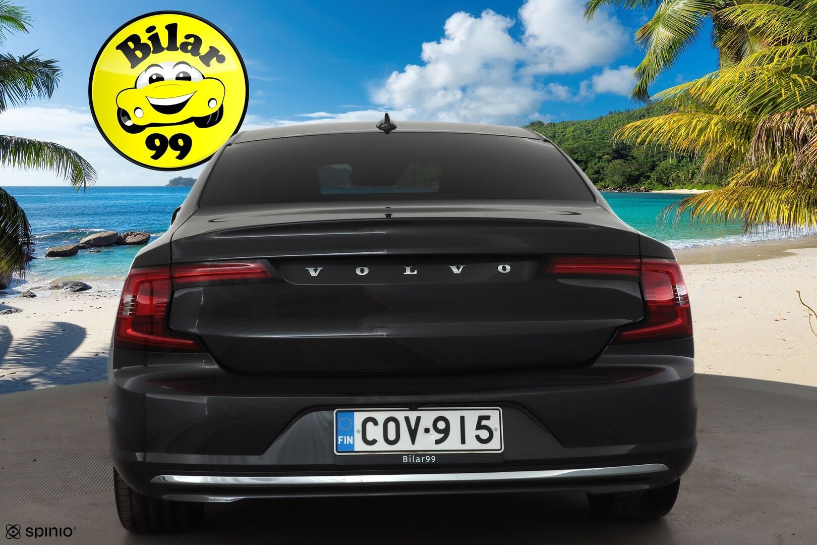 Volvo S90 2021 T8 TwE AWD Business Inscription aut * ACC / HUD / Full LED / Ilma-alusta / H&K / Muistipenkit / Webasto / P.kamera / Nahat * - 1.Om Suomi-auto / Kahdet renkaat aluvanteilla / Huippuvarusteet