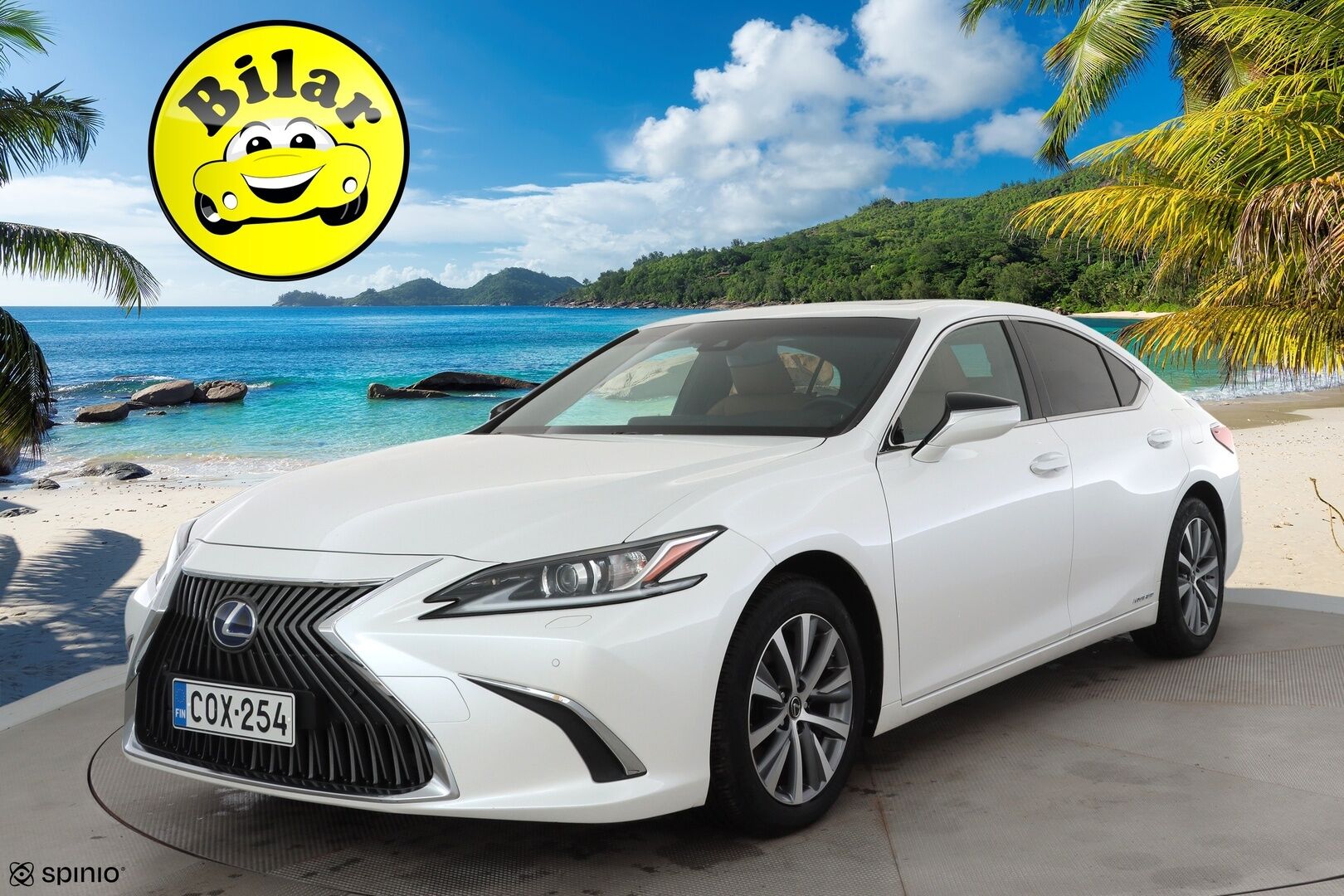 Lexus ES 2020 300h Comfort - | ACC | Sähköpenkit | LED | P.Kamera | Kaistavahti | Apple&Android | Lasikattoluukku | Lohkolämmitin | Suomi-auto | Kahdet renkaat | Merkkihuollot |
