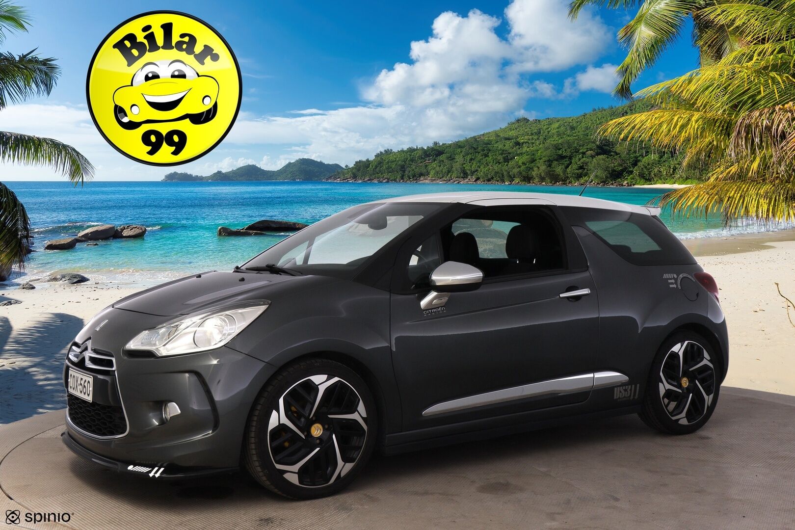 Citroen DS3 2014 1.6 e-HDi Airdream Manual *Vakkari / Hifi / Sporttipenkit / Lohko / Tutkat* - Todella tarkalla pidolla ollut! / Näppärä ja taloudellinen diiseli!