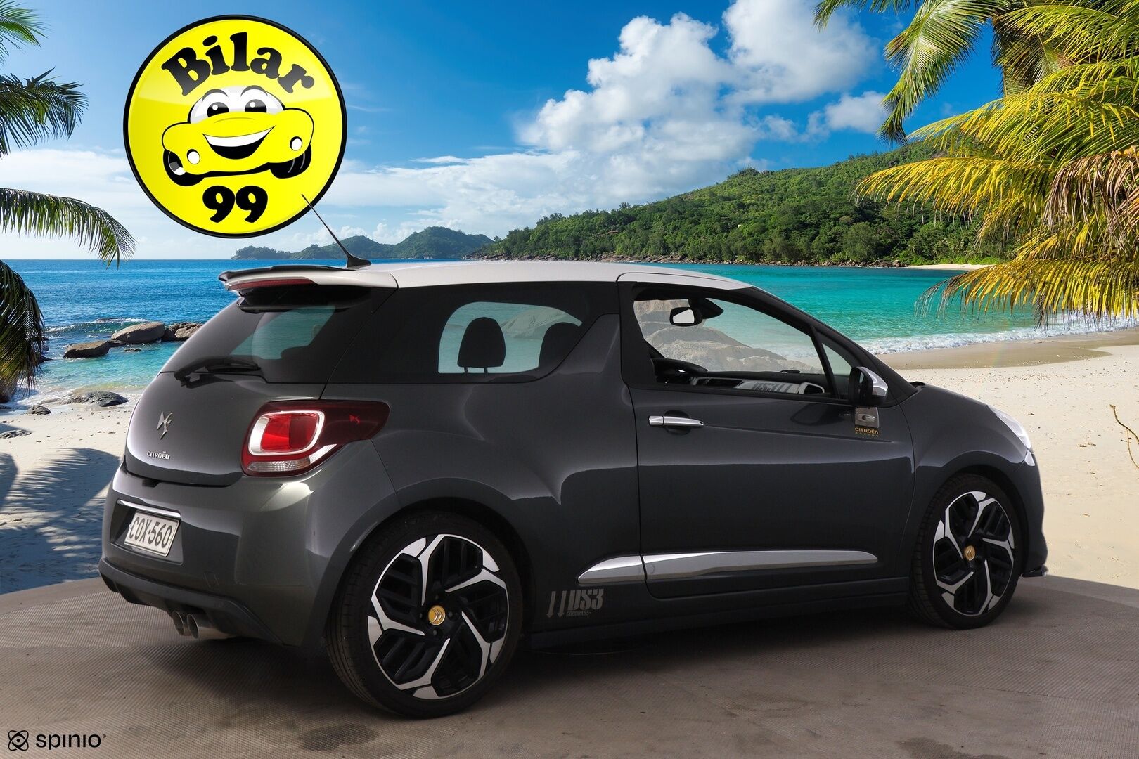 Citroen DS3 2014 1.6 e-HDi Airdream Manual *Vakkari / Hifi / Sporttipenkit / Lohko / Tutkat* - Todella tarkalla pidolla ollut! / Näppärä ja taloudellinen diiseli!