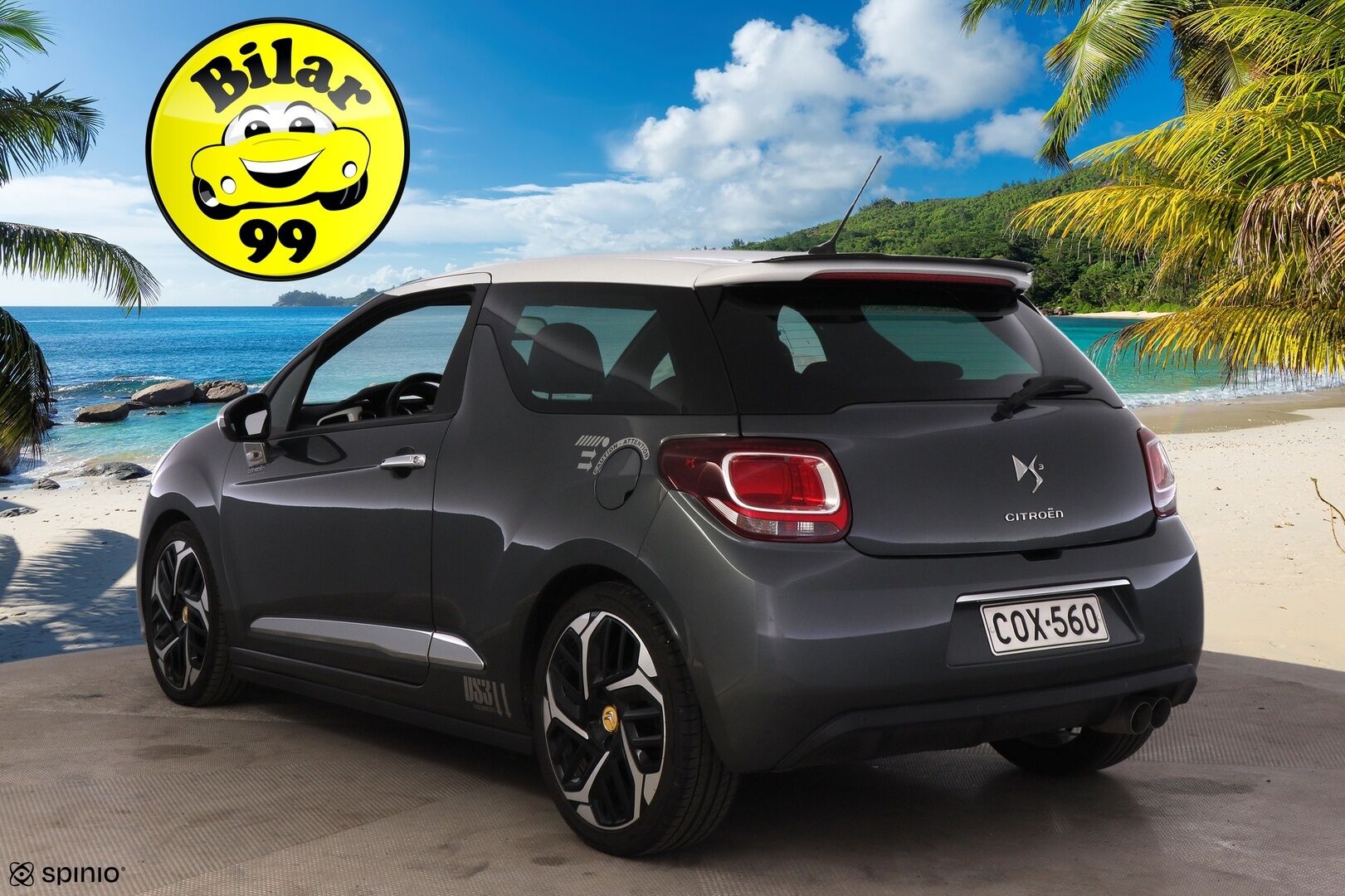 Citroen DS3 2014 1.6 e-HDi Airdream Manual *Vakkari / Hifi / Sporttipenkit / Lohko / Tutkat* - Todella tarkalla pidolla ollut! / Näppärä ja taloudellinen diiseli!