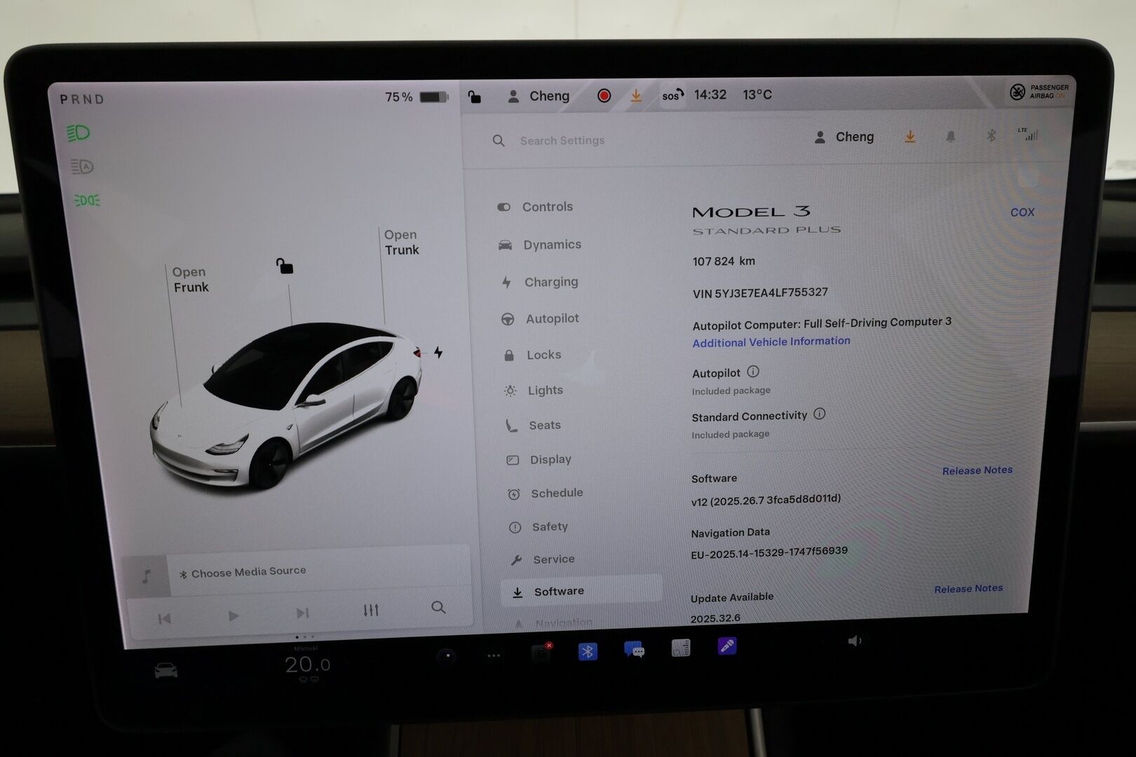 Tesla Model 3 2020 Standard Range Plus *Lasikatto / ACC / LED / P.kamera / Muistipenkki / Navi / Kaistavahti / Nahkaverhoilu* - Suomi-auto / Akku kuntotarkastettu!
