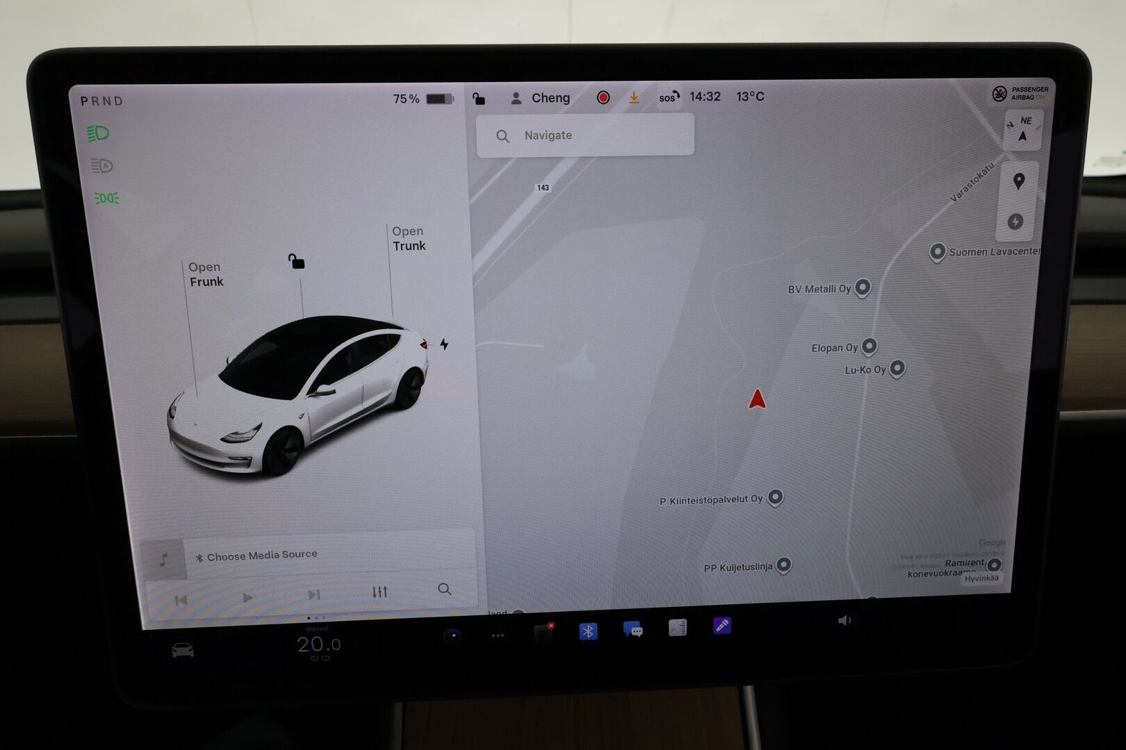 Tesla Model 3 2020 Standard Range Plus *Lasikatto / ACC / LED / P.kamera / Muistipenkki / Navi / Kaistavahti / Nahkaverhoilu* - Suomi-auto / Akku kuntotarkastettu!