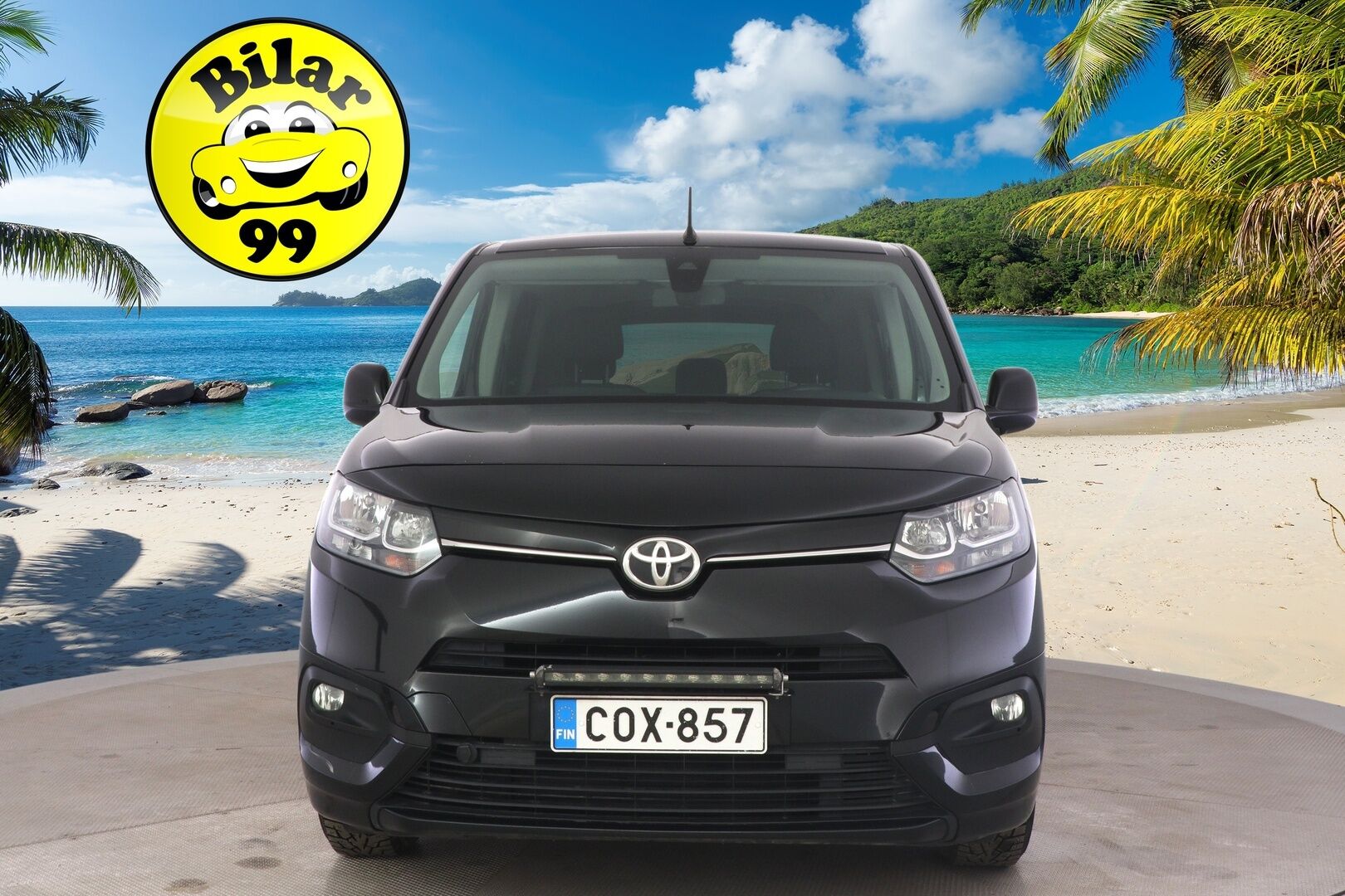 Toyota Proace CITY Verso 2020 Active L1 1,2 130 Autom. 5ov - Suomi-auto | Webasto | Vakkari | Kaistavahti | Koukku | Lohko + sisäp. | Bluethoot | pysäköintitutka
