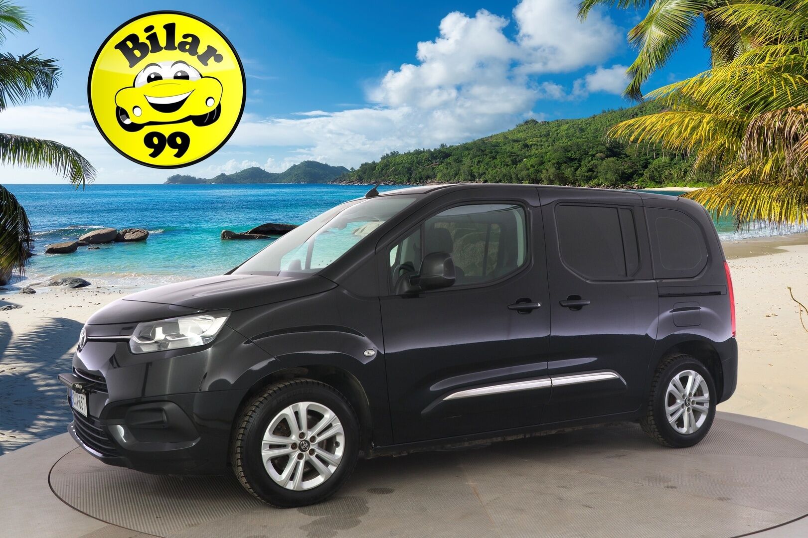 Toyota Proace CITY Verso 2020 Active L1 1,2 130 Autom. 5ov - Suomi-auto | Webasto | Vakkari | Kaistavahti | Koukku | Lohko + sisäp. | Bluethoot | pysäköintitutka